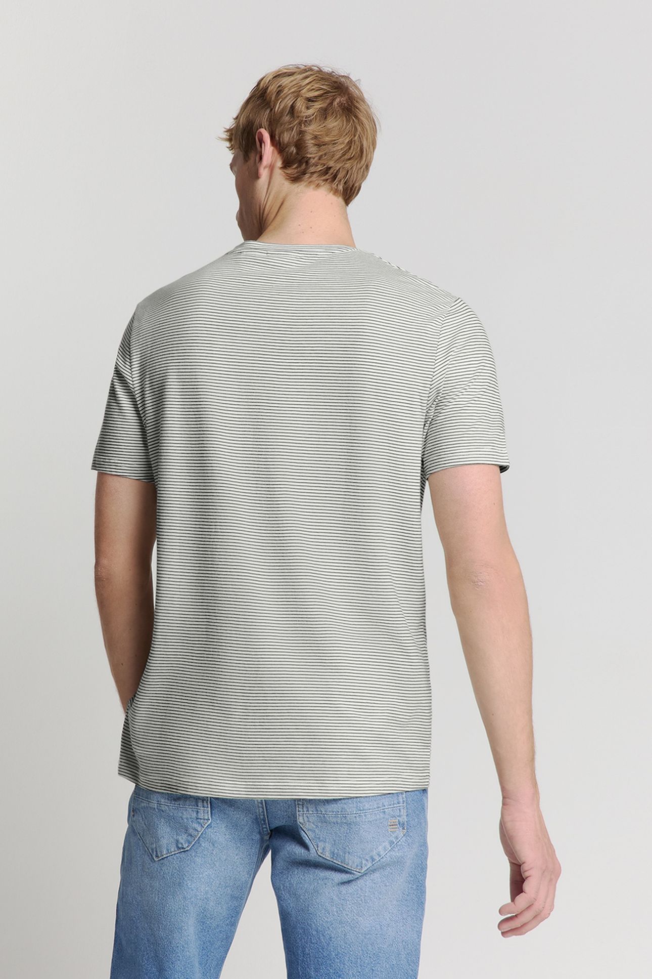 T-SHIRT CREWNECK STRIPES OFFWHITE 3