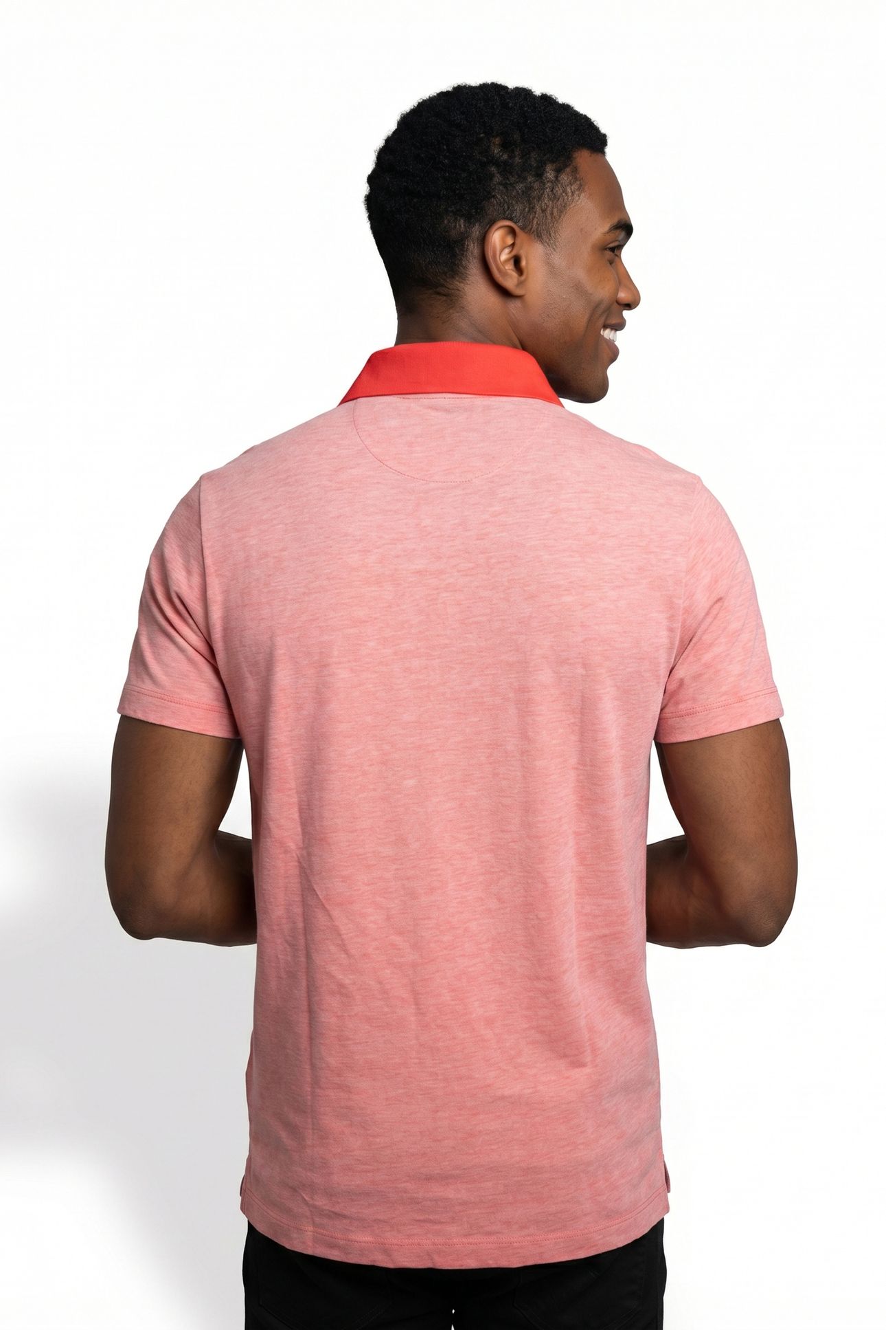 LUX JASPE PIQUE CF SS RED 2
