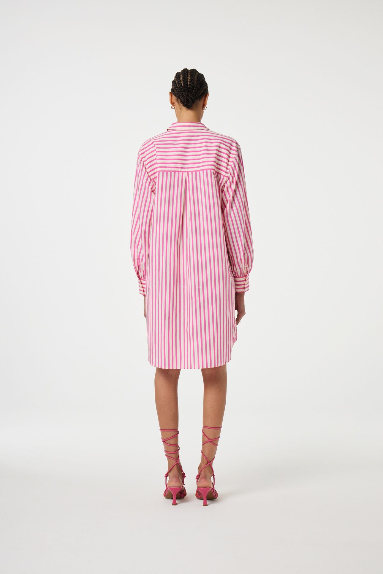 ALLIE DRESS PINK DREAM/WARM WHITE 3