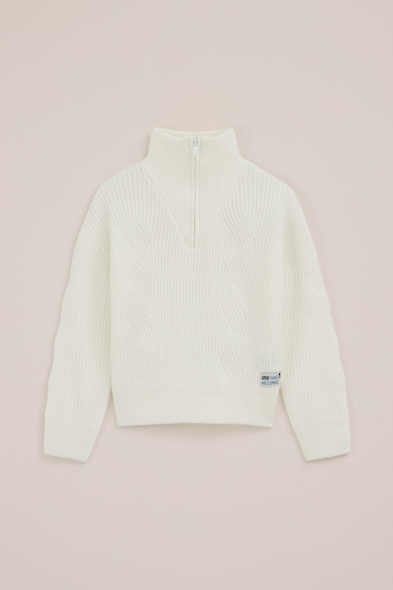 KNITTED PULLOVER OFF-WHITE 4