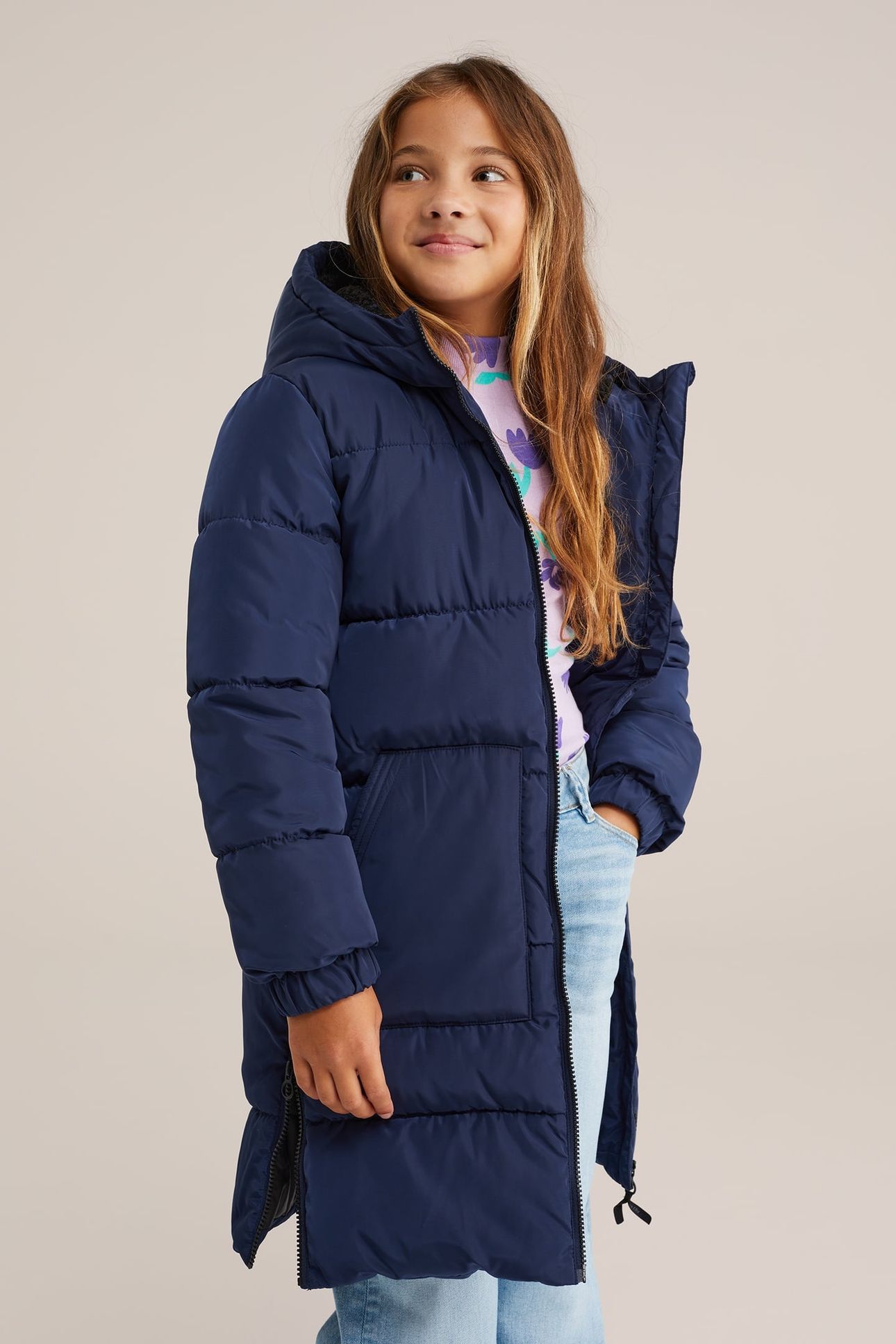 JACKET LONG LENGTH DARK BLUE 2
