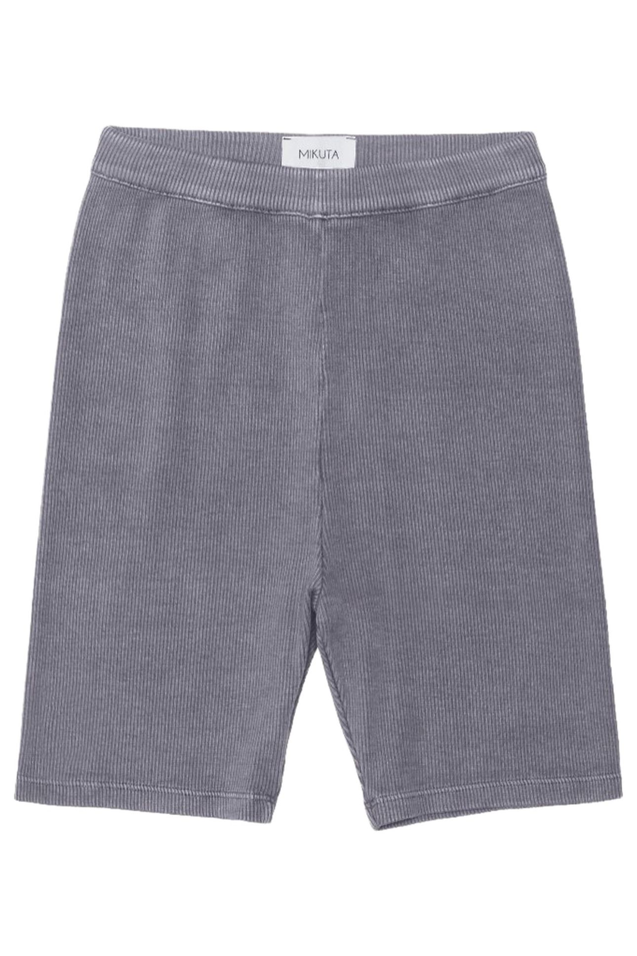 THE PURPLE RIBBED BIKER SHORTS PURPLE 1