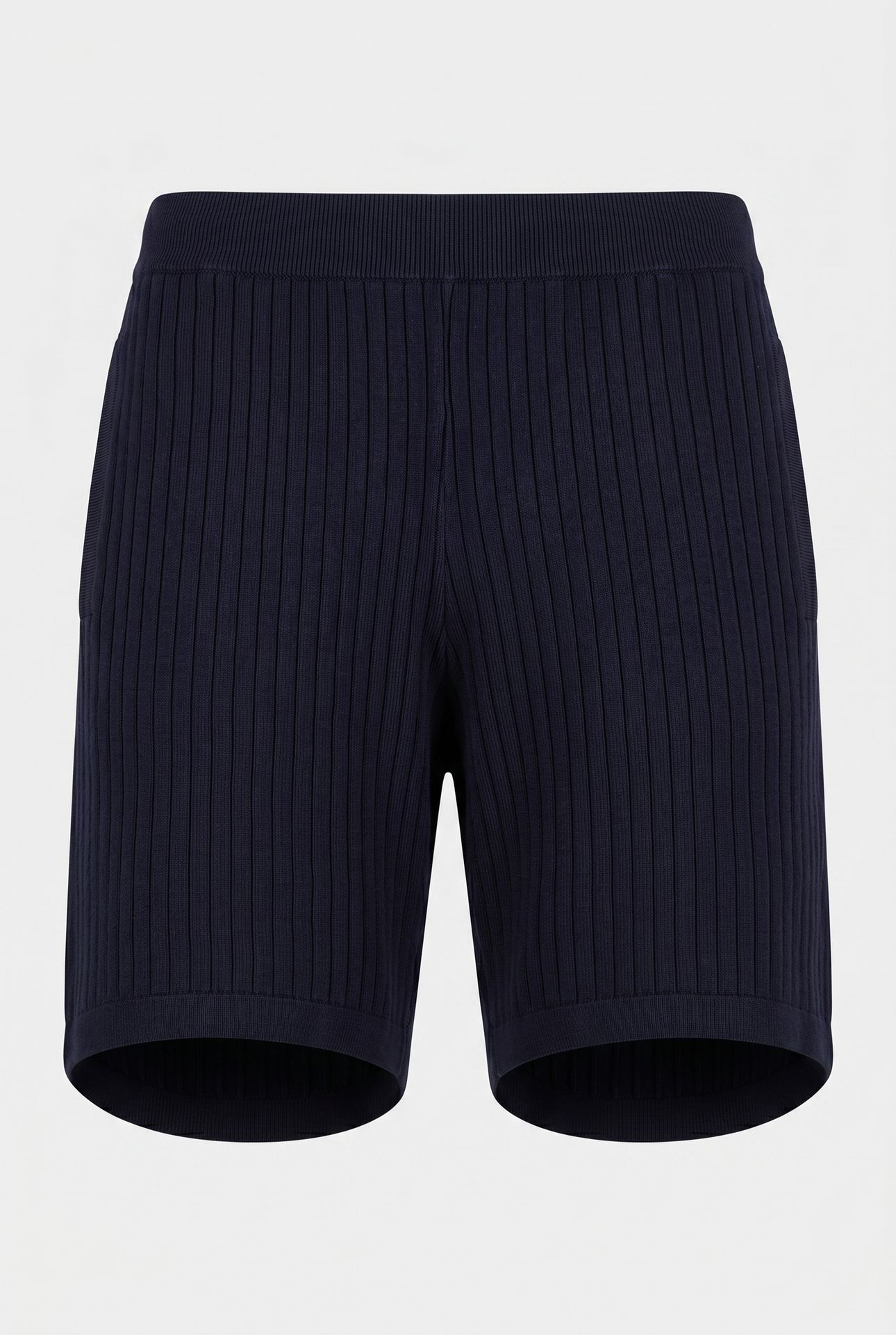 KNITTED SHORT NAVY 3