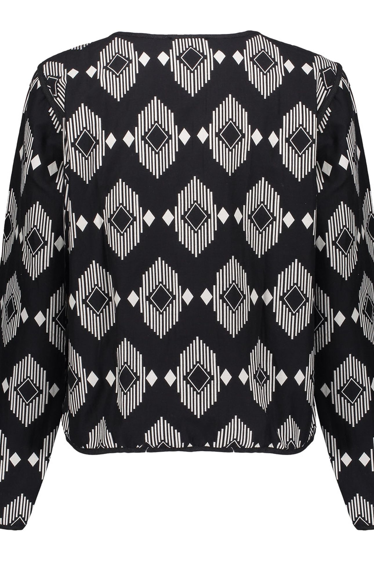 VEST BLACK/ECRU 2