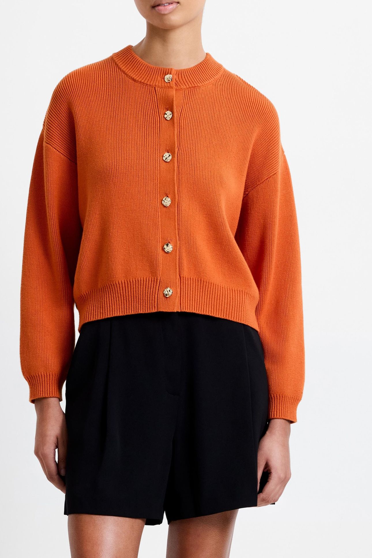 MILANO MOZART LS CARDI PUMPKIN ORANGE 1