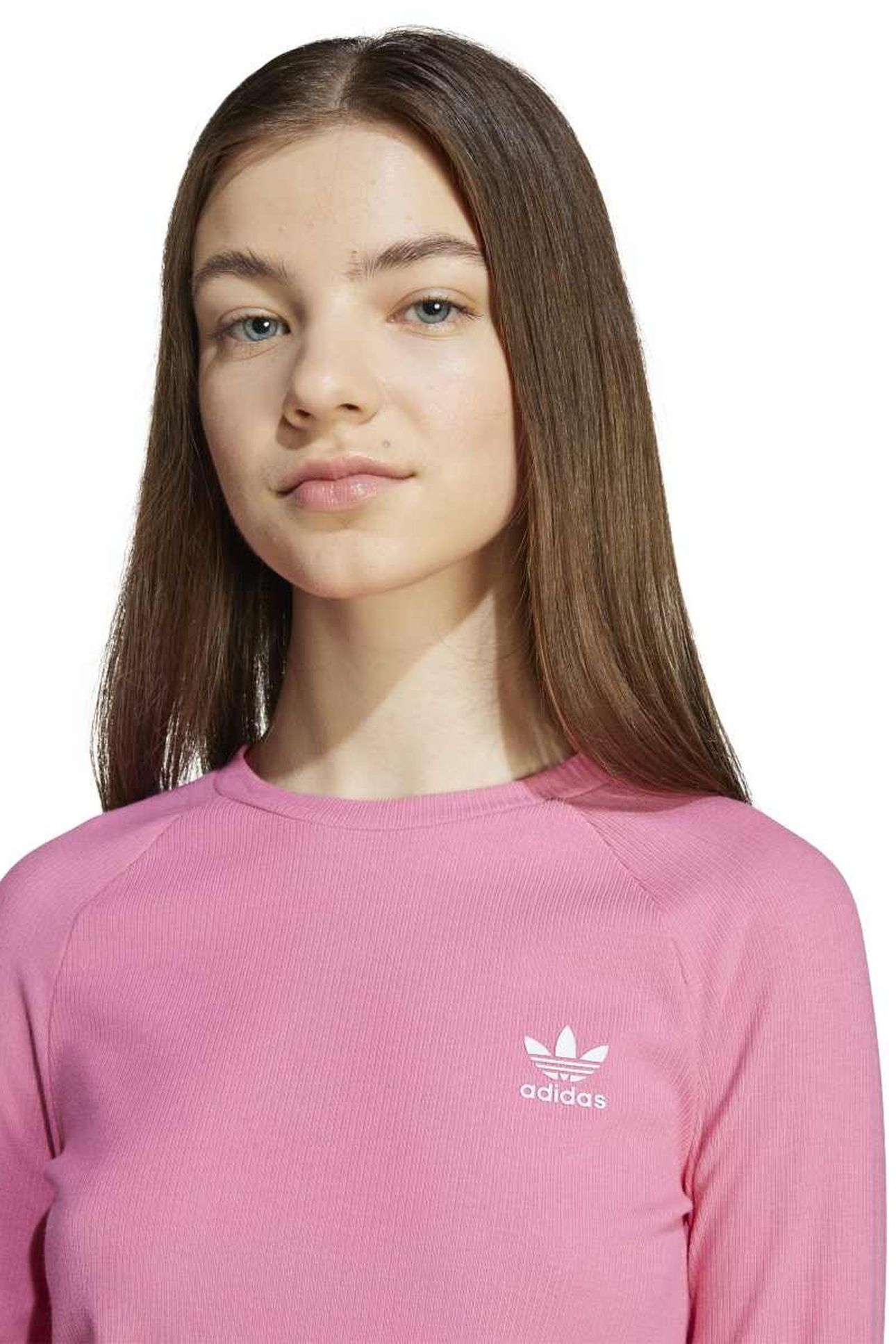 ORIGINALS RIB CROP LONG SLEEVE LONG-SLEEVE TOP KIDS 4