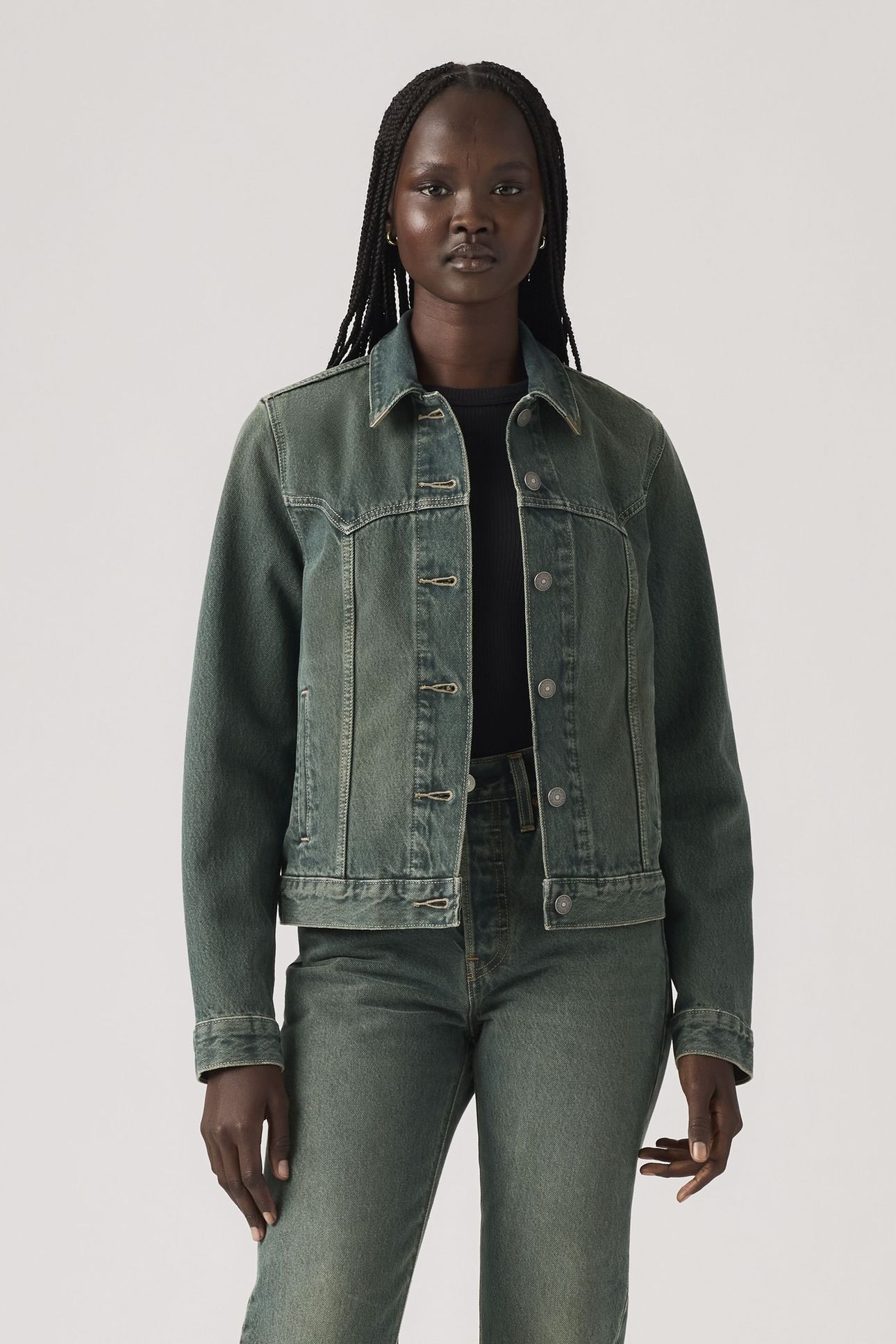 TIPPED ORIGINAL TRUCKER JACKET 1