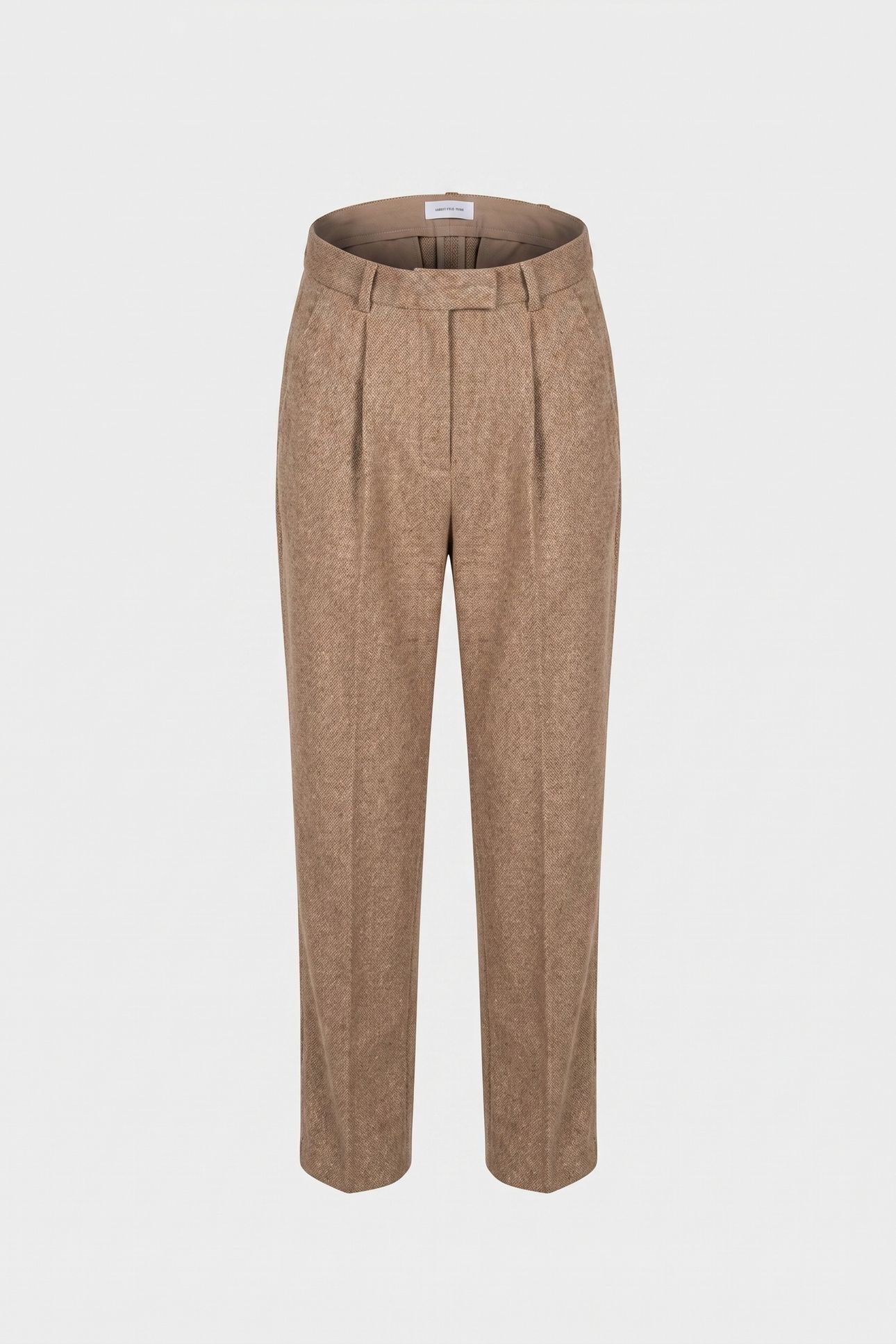 NENA TWEED TROUSER BEIGE 4
