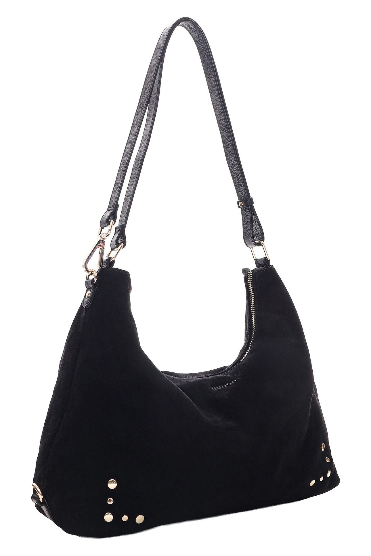 RIO SUEDE BLACK W. GOLD 3