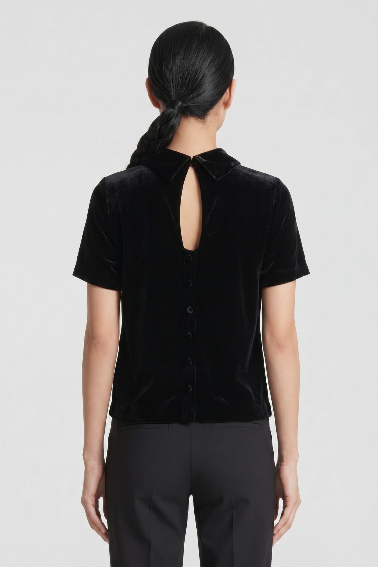 ETIENNE VELVET TOP BLACK 2