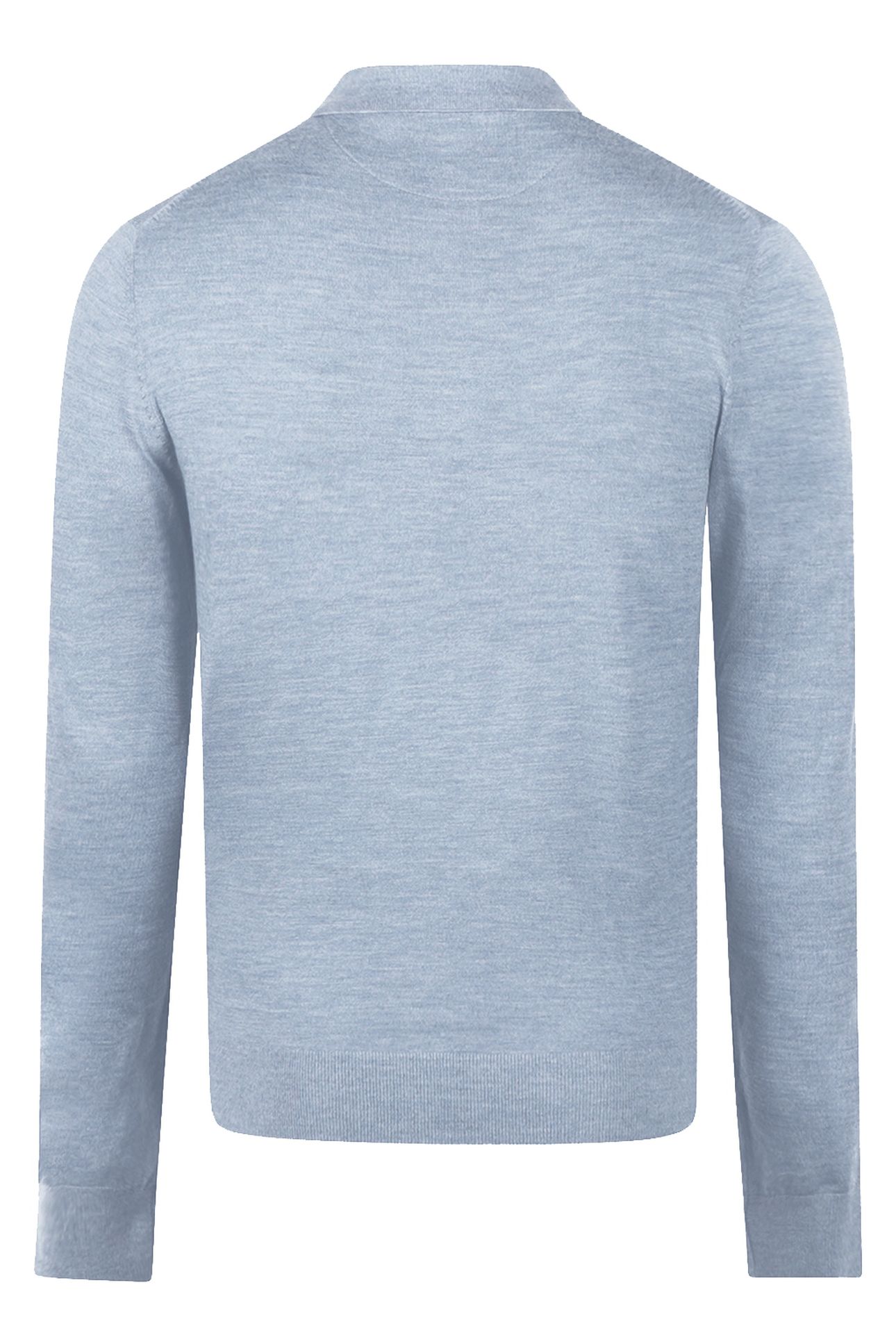 FINE MERINO POLO LIGHT BLUE 3