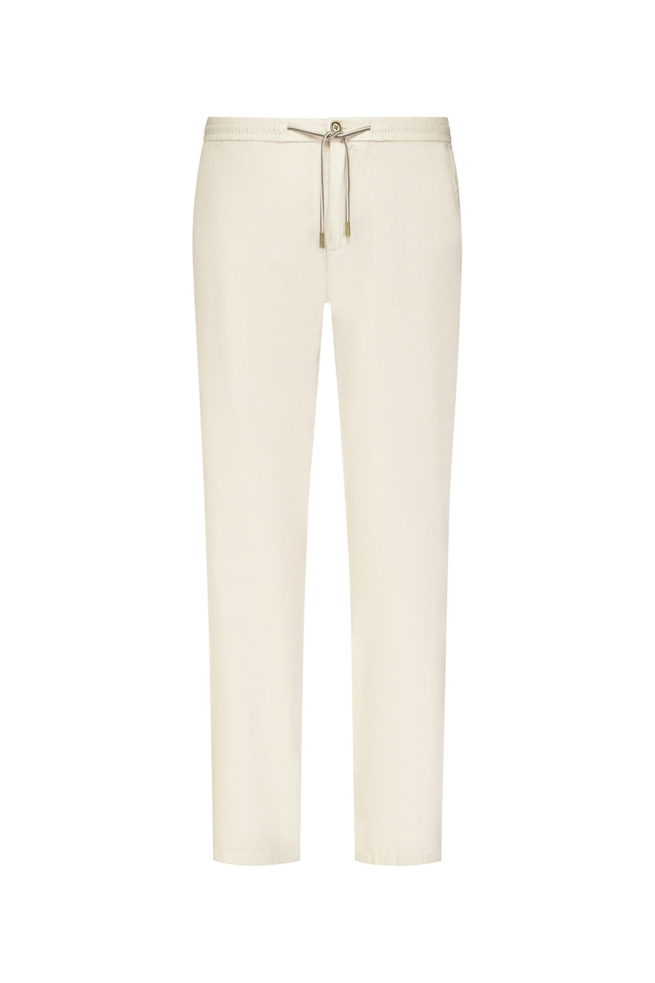 BEACH PANT WITH LINEN GARMENT DYED DESERT 1