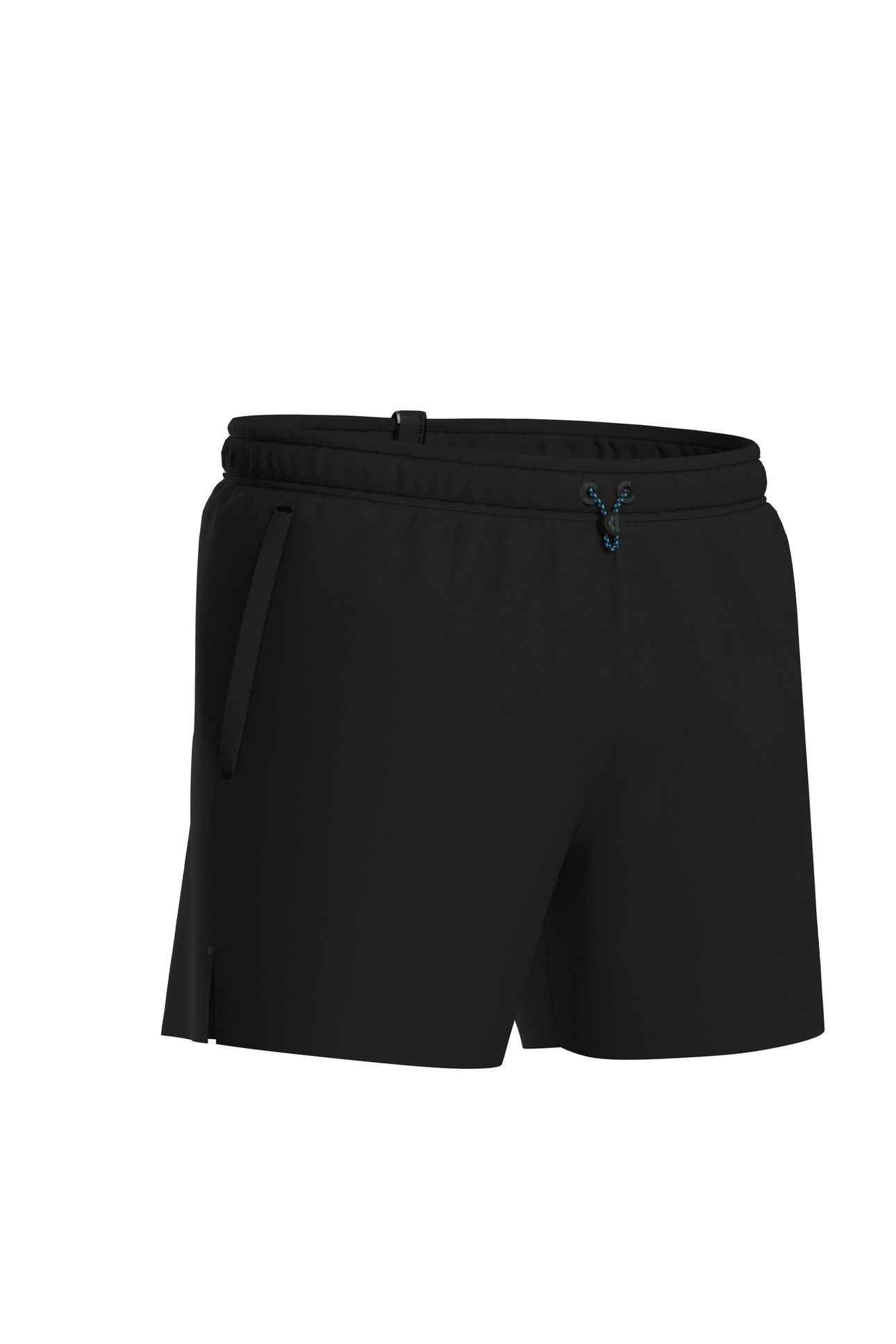 EVO BEACH SHORT SOLID BLACK 7