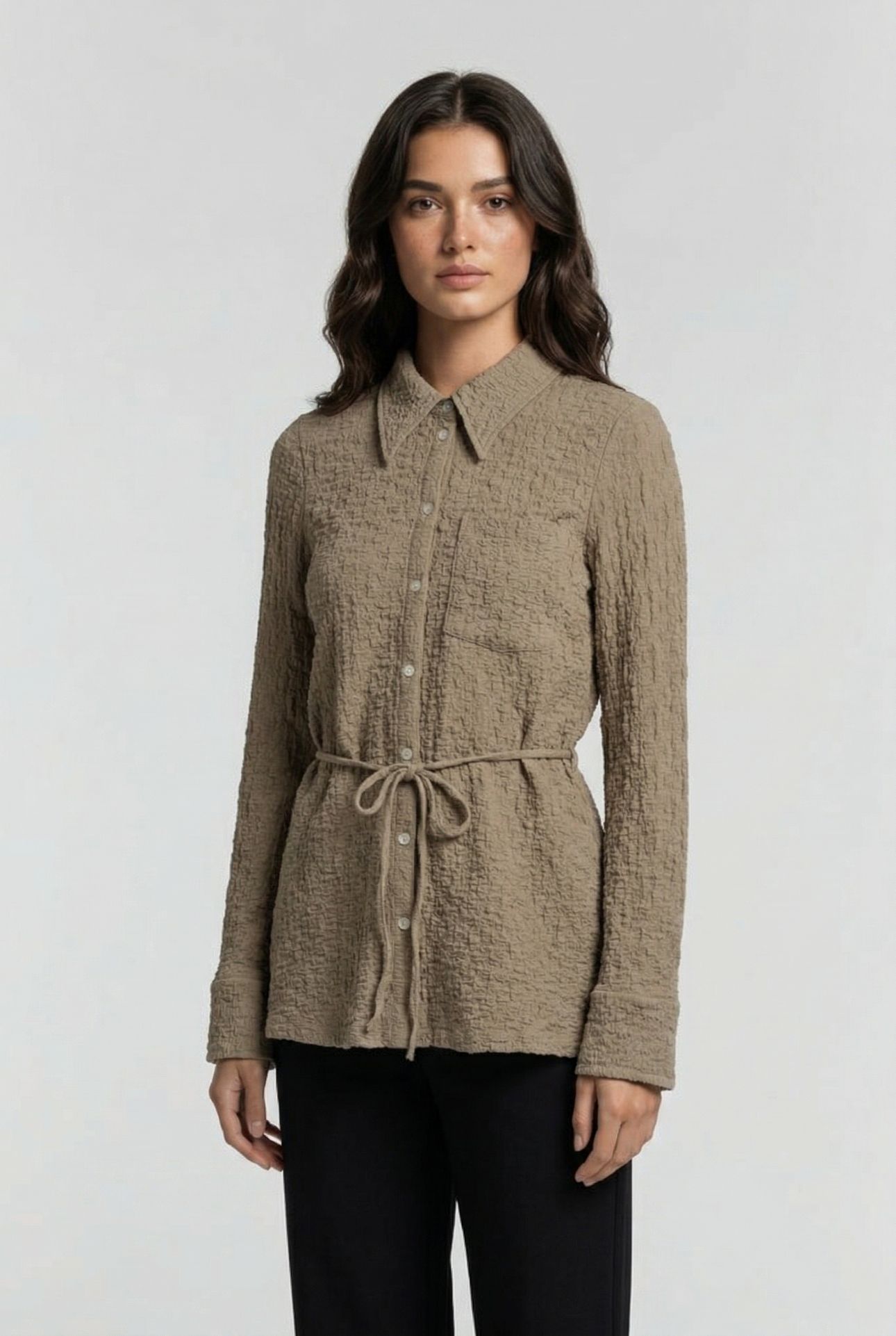 CARIMA SHIRT BEIGE 1