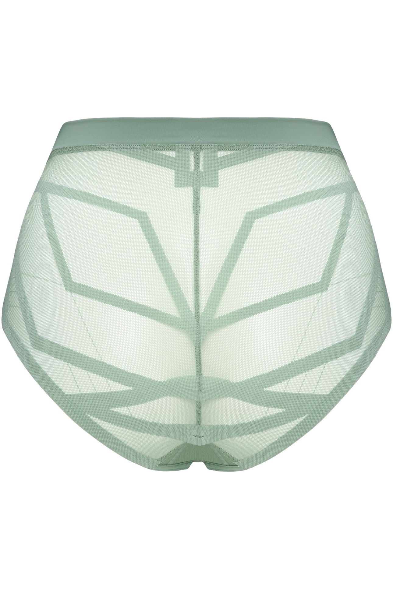 THE ILLUSIONIST BOTTOMBRIEFS HIGH WAIST GREEN 4