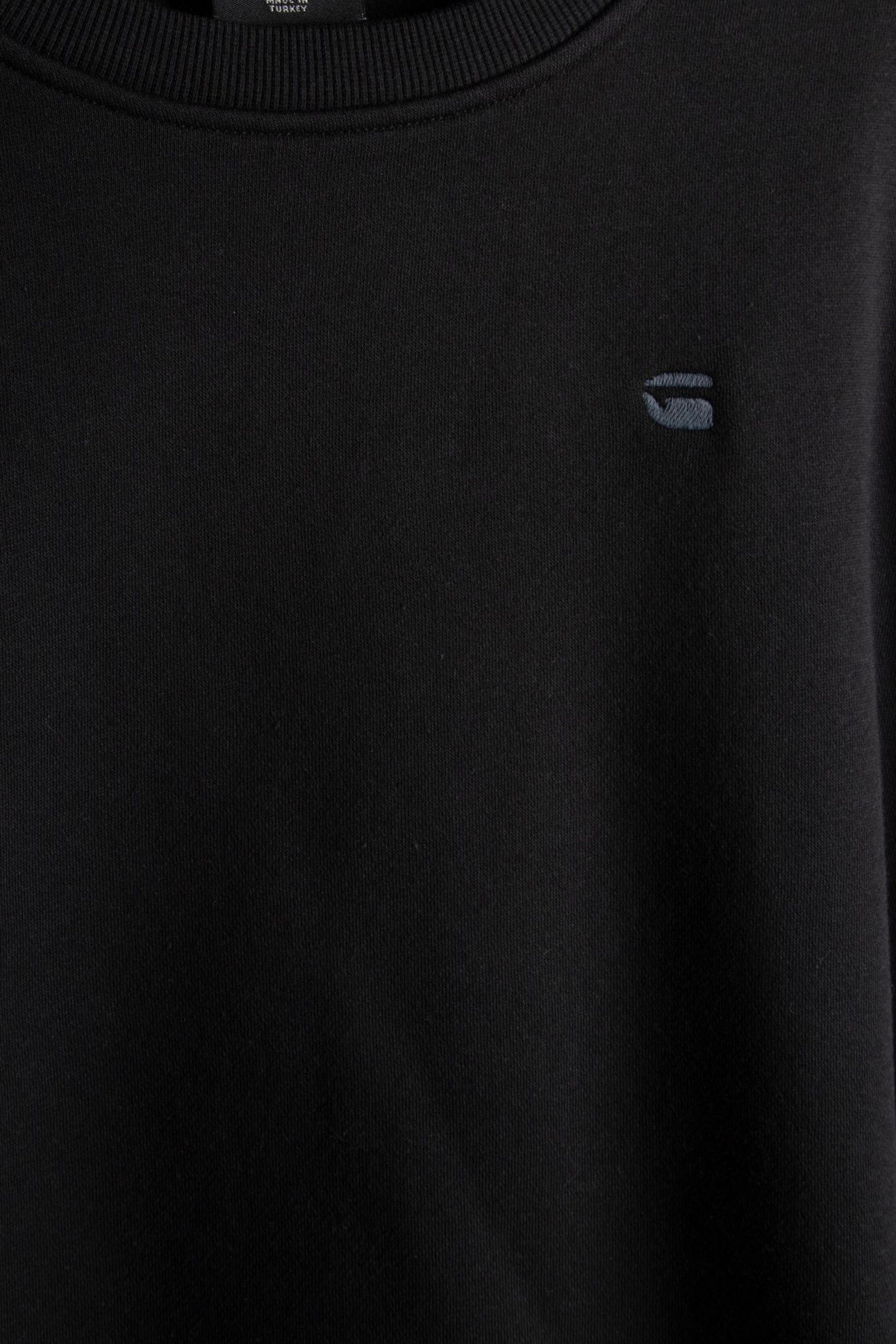 CREW SLIM SWEAT L/S DK BLACK 4