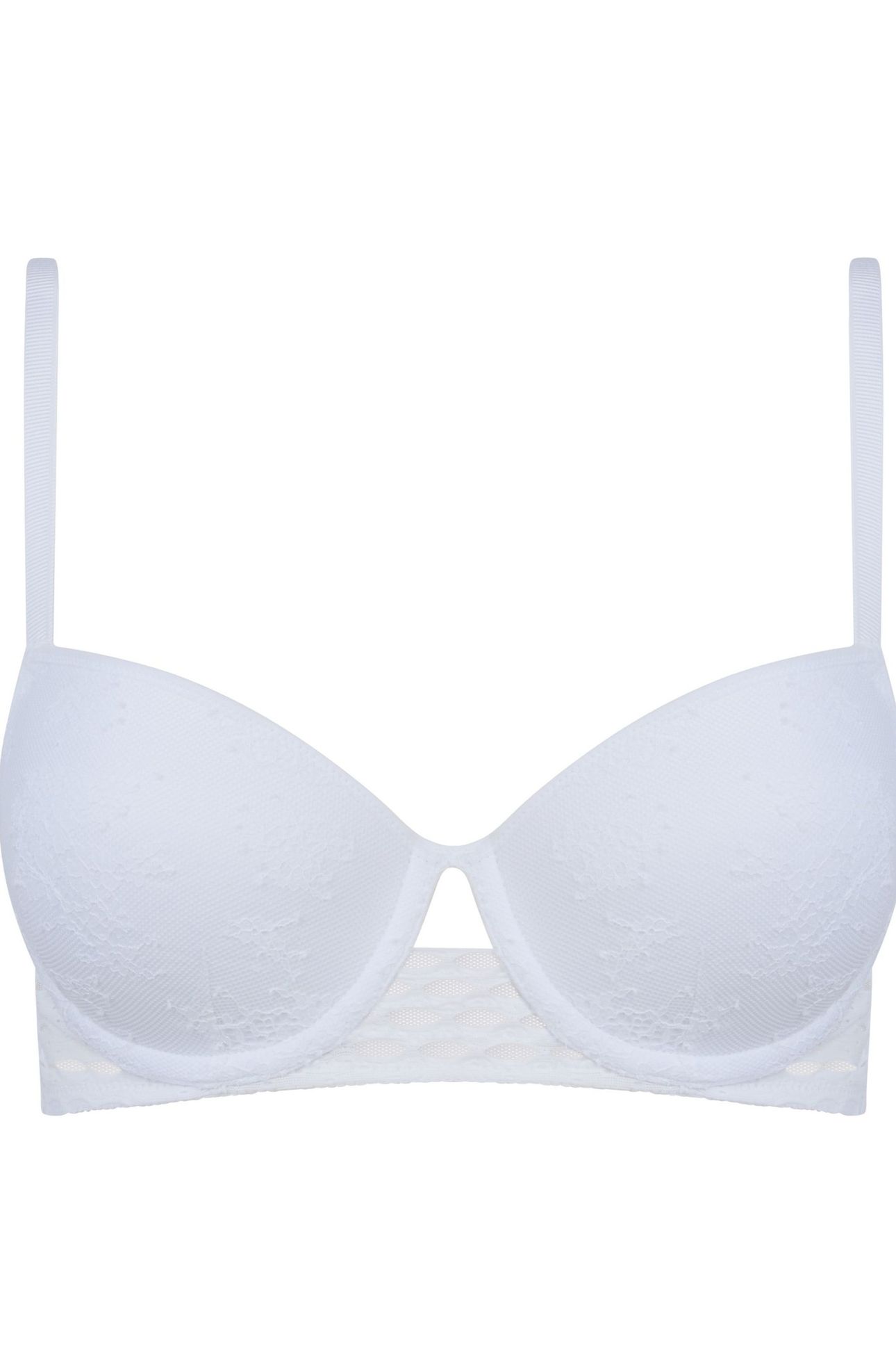 CO BRA TSHIRT HALF CUP WHITE 3