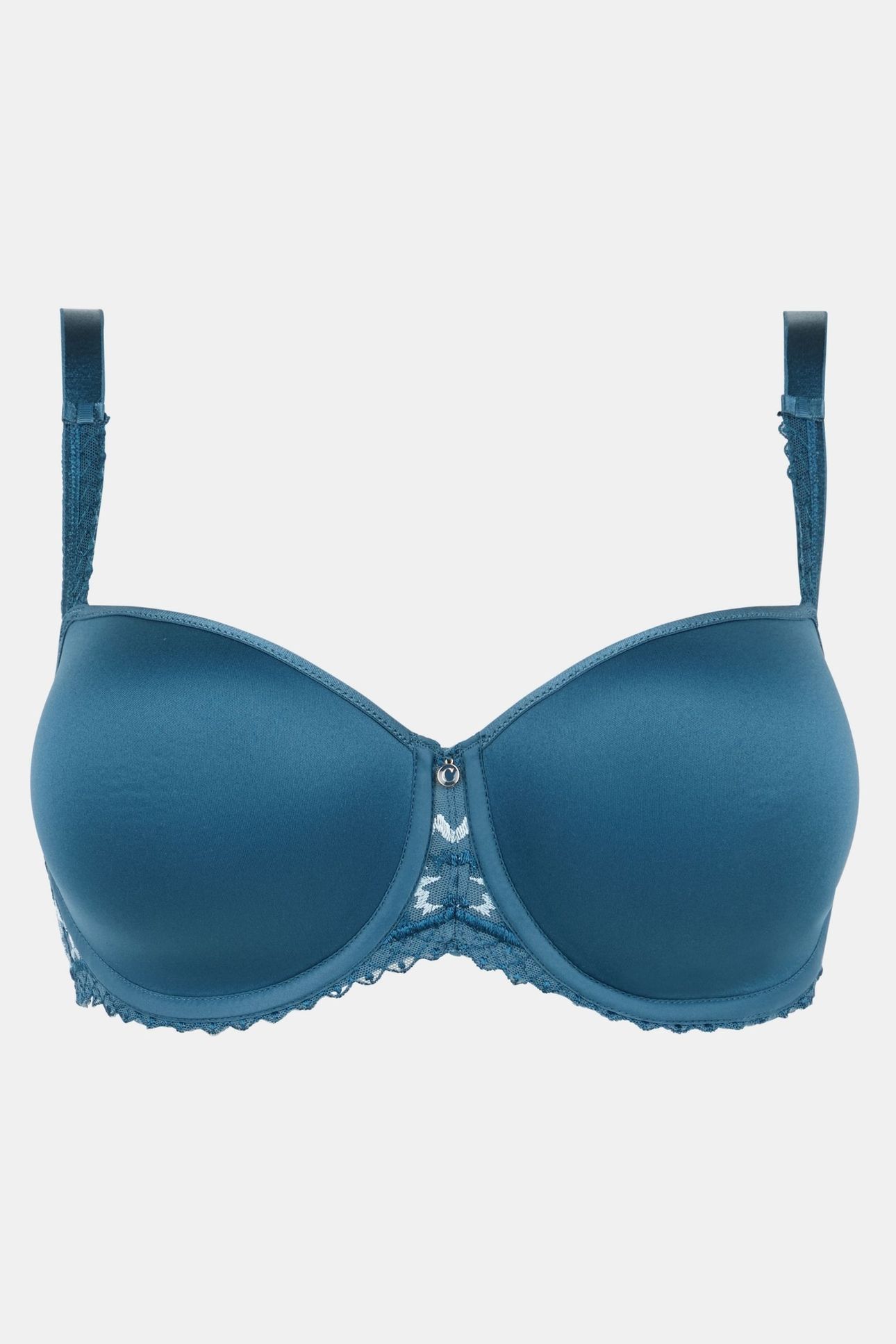 CO BRA TSHIRT HALF CUP MEMORY JEANS BLUE SHADES 3