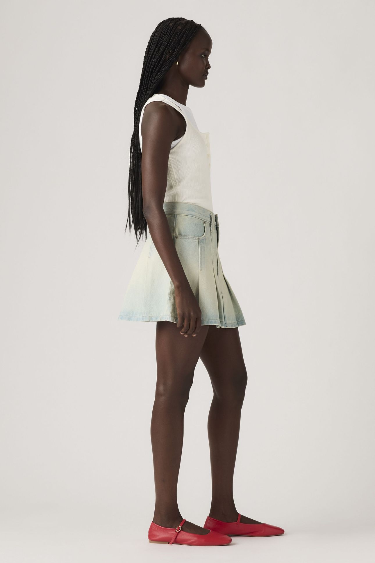 PLEATED MINI SKIRT 5