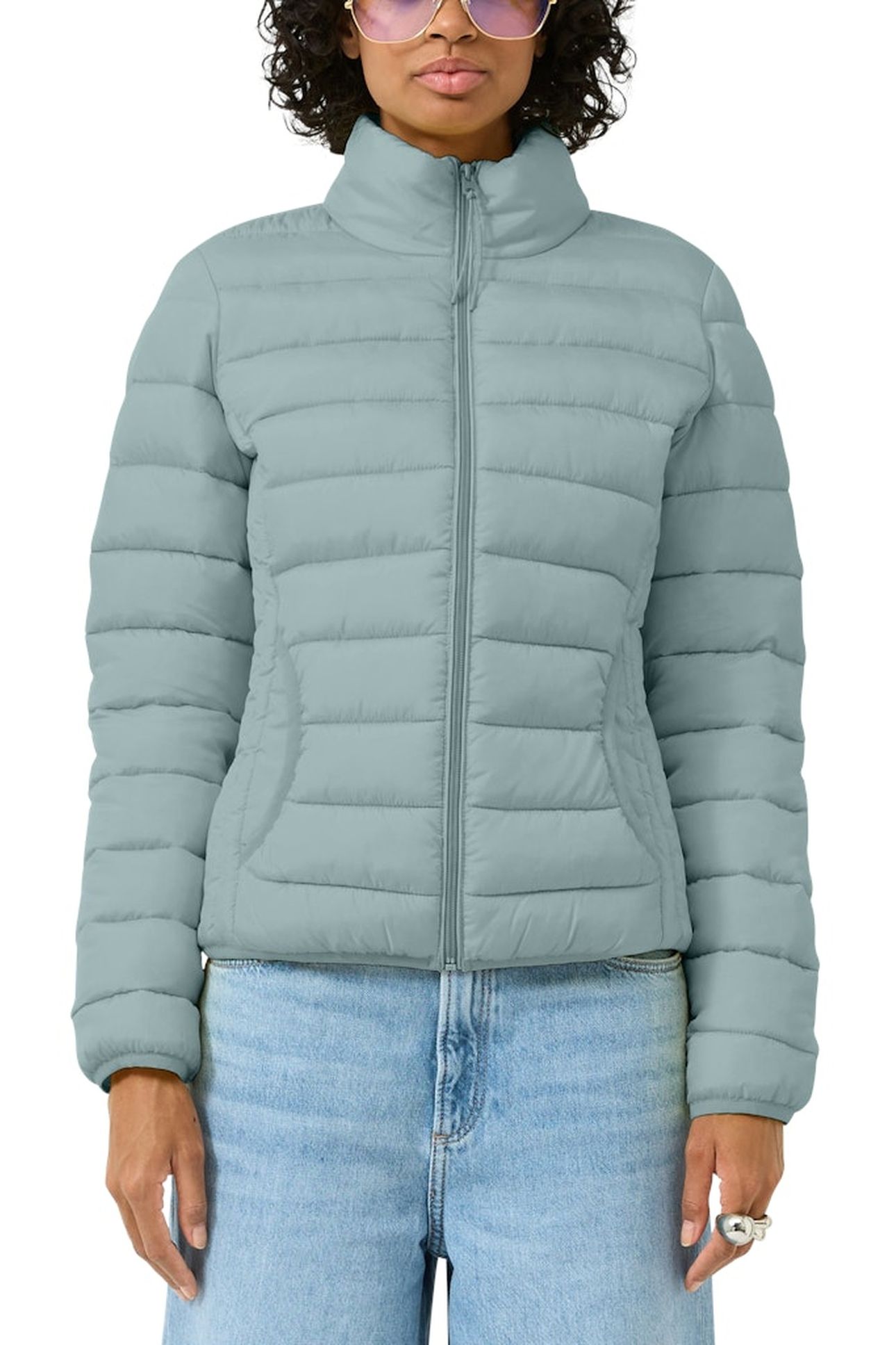 QS JACKETS OUTDOOR SOFT SAGE 1