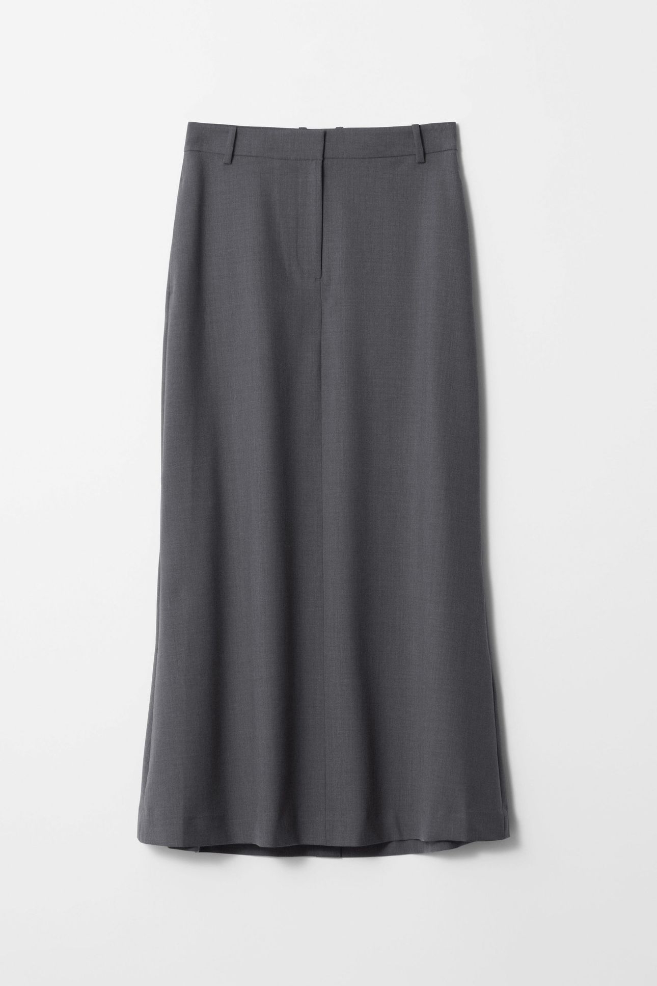 KIMI WOOL SKIRT GREY 3