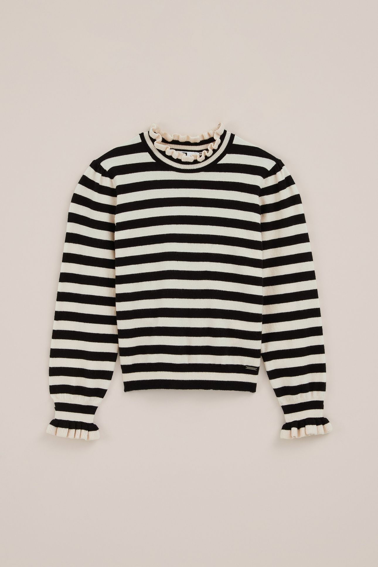 KNITTED PULLOVER BLACK 3