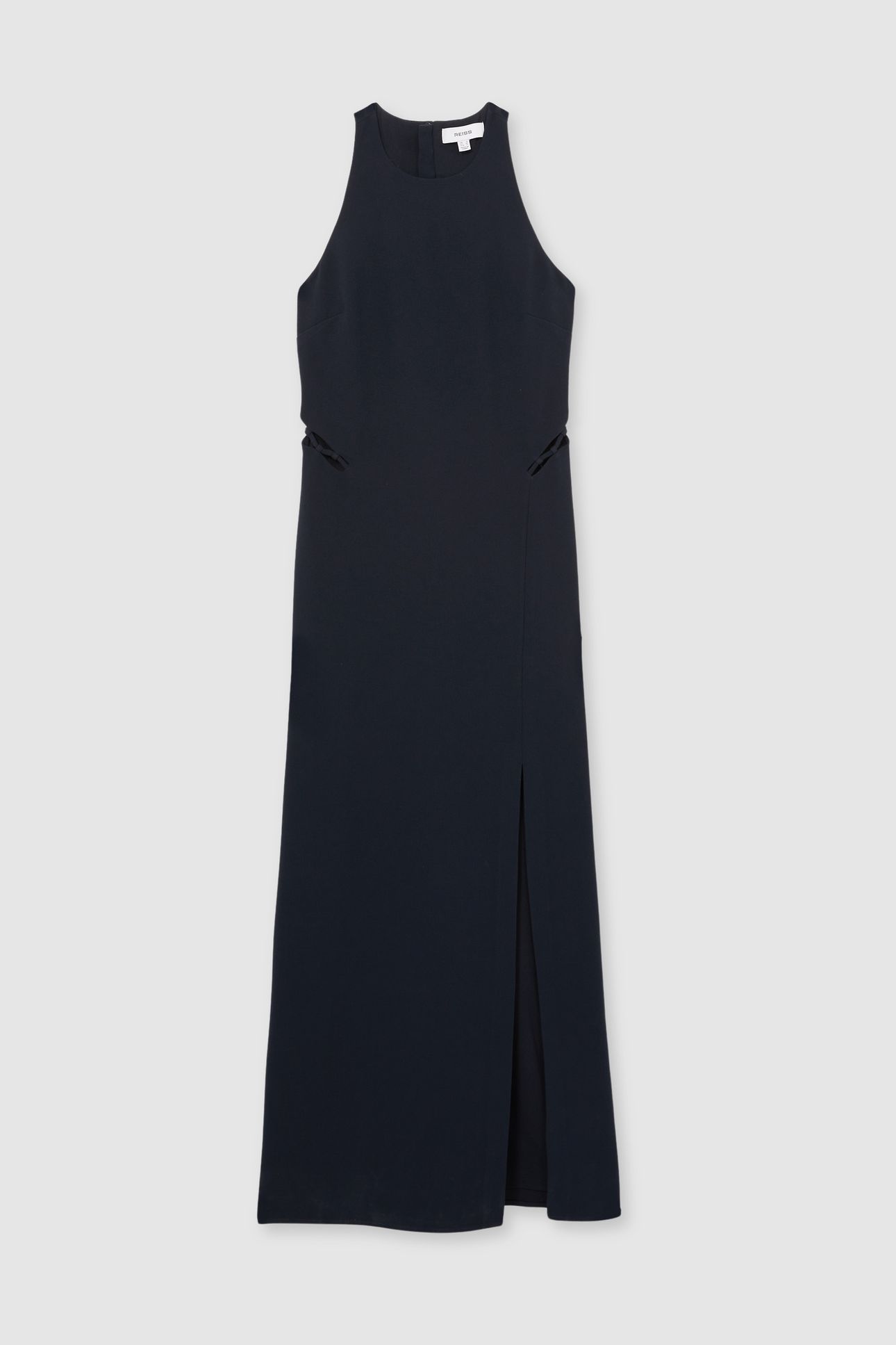 LADDER TRIM MAXI DRESS NAVY 4