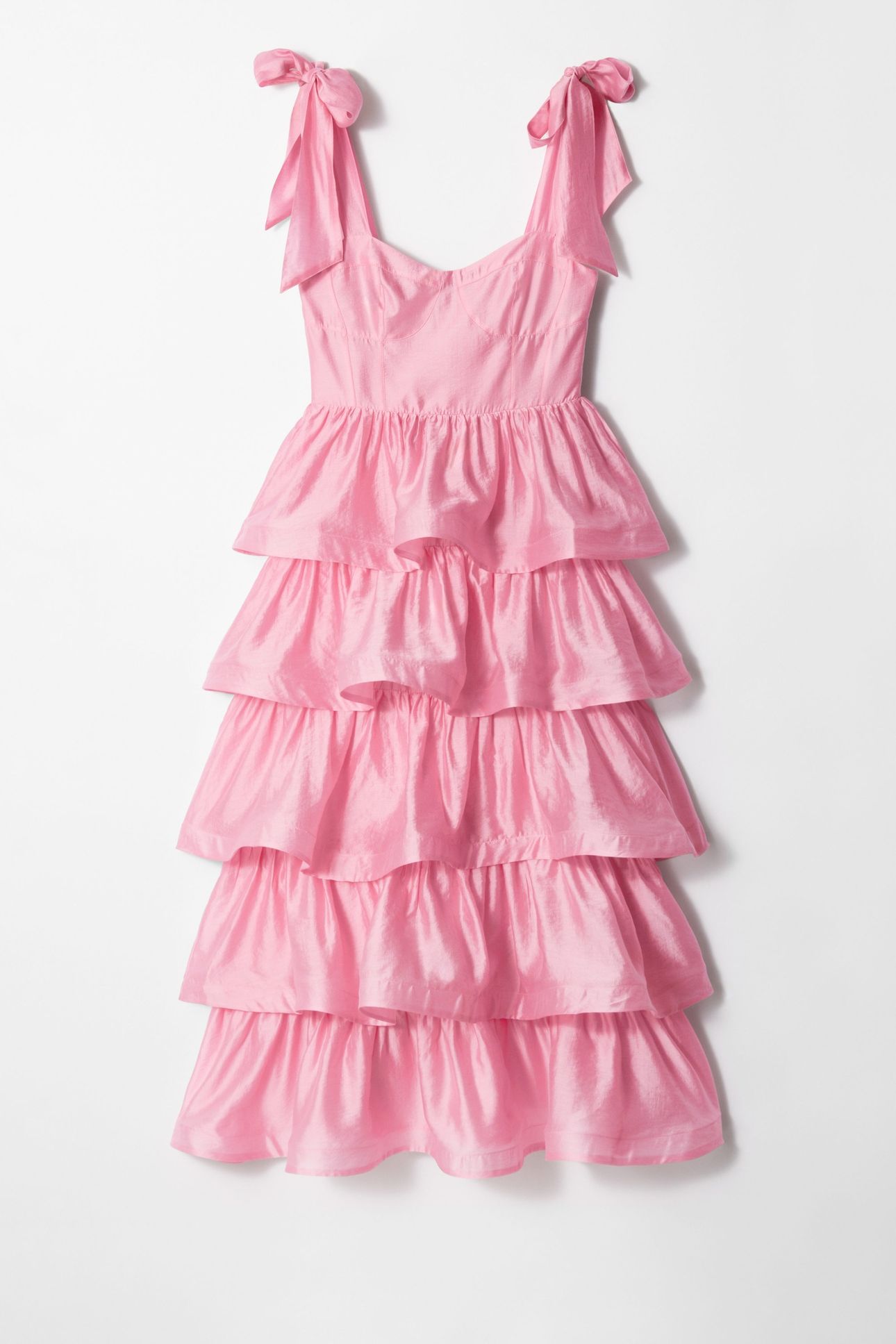 EYERIS DRESS SOLID PINK 3