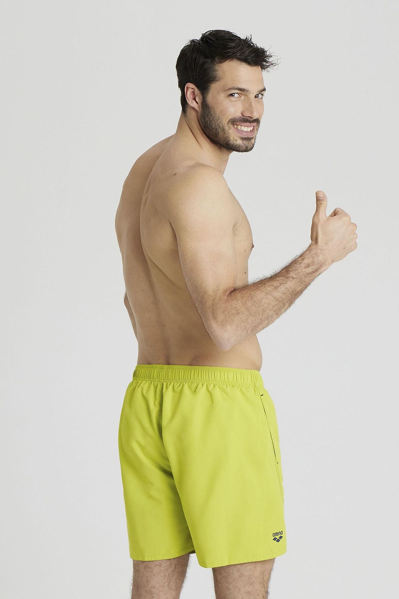 FUNDAMENTALS LOGO BOXER SOFT GREEN-NAVY 5