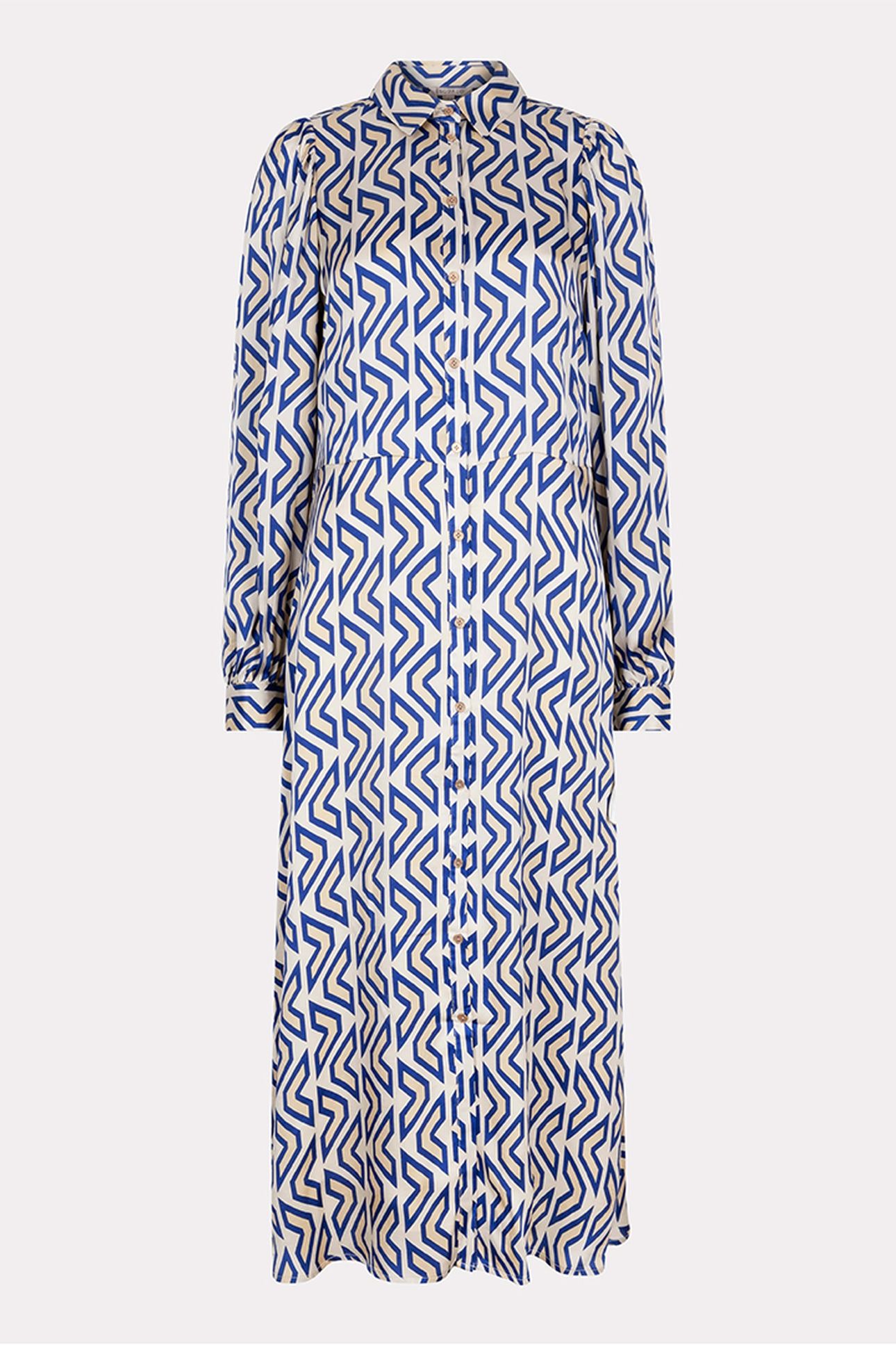 DRESS LONG UTOPIA GRAPHIC PRINT 4
