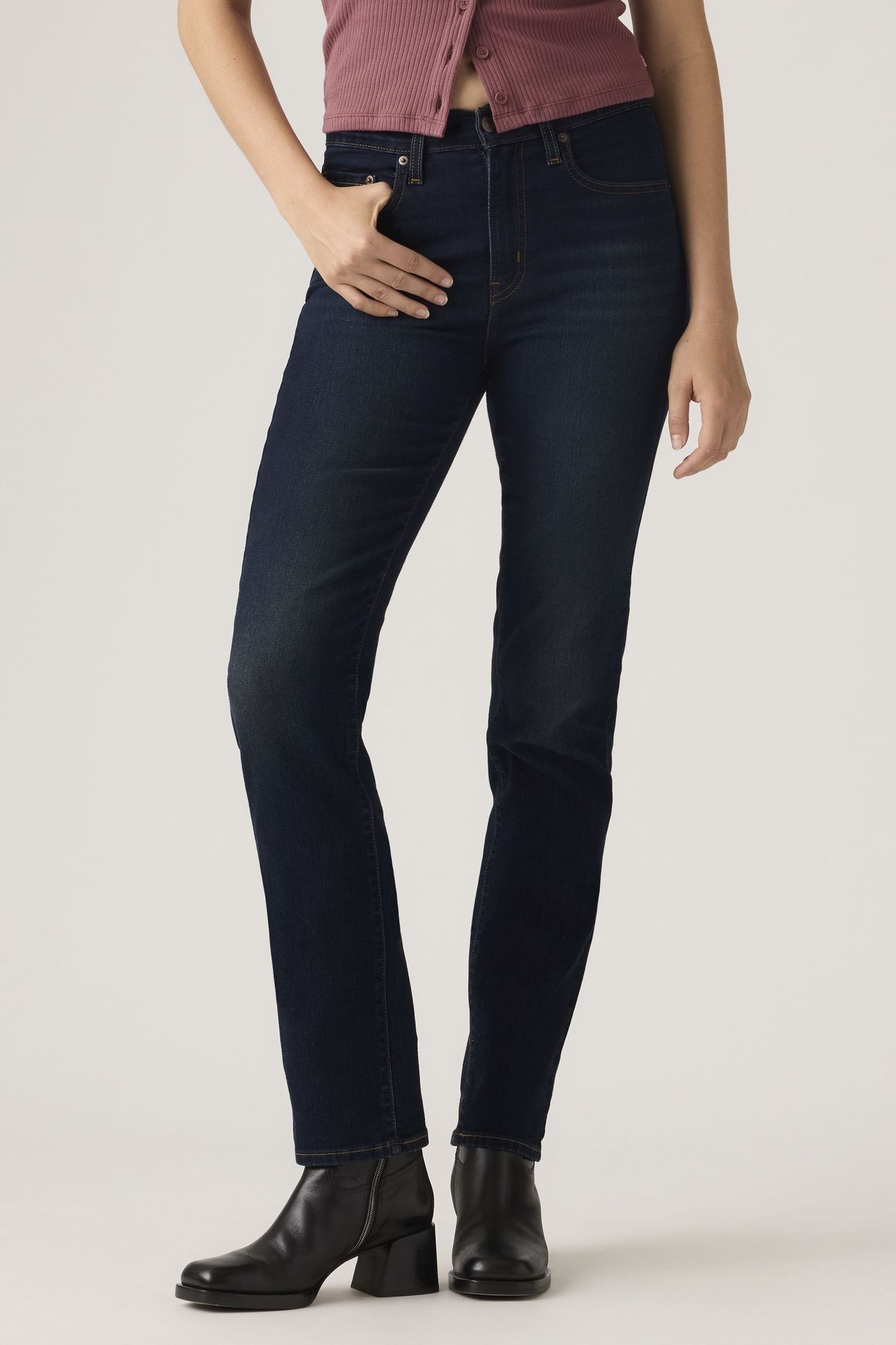 724™ HIGH RISE STRAIGHT JEANS 3