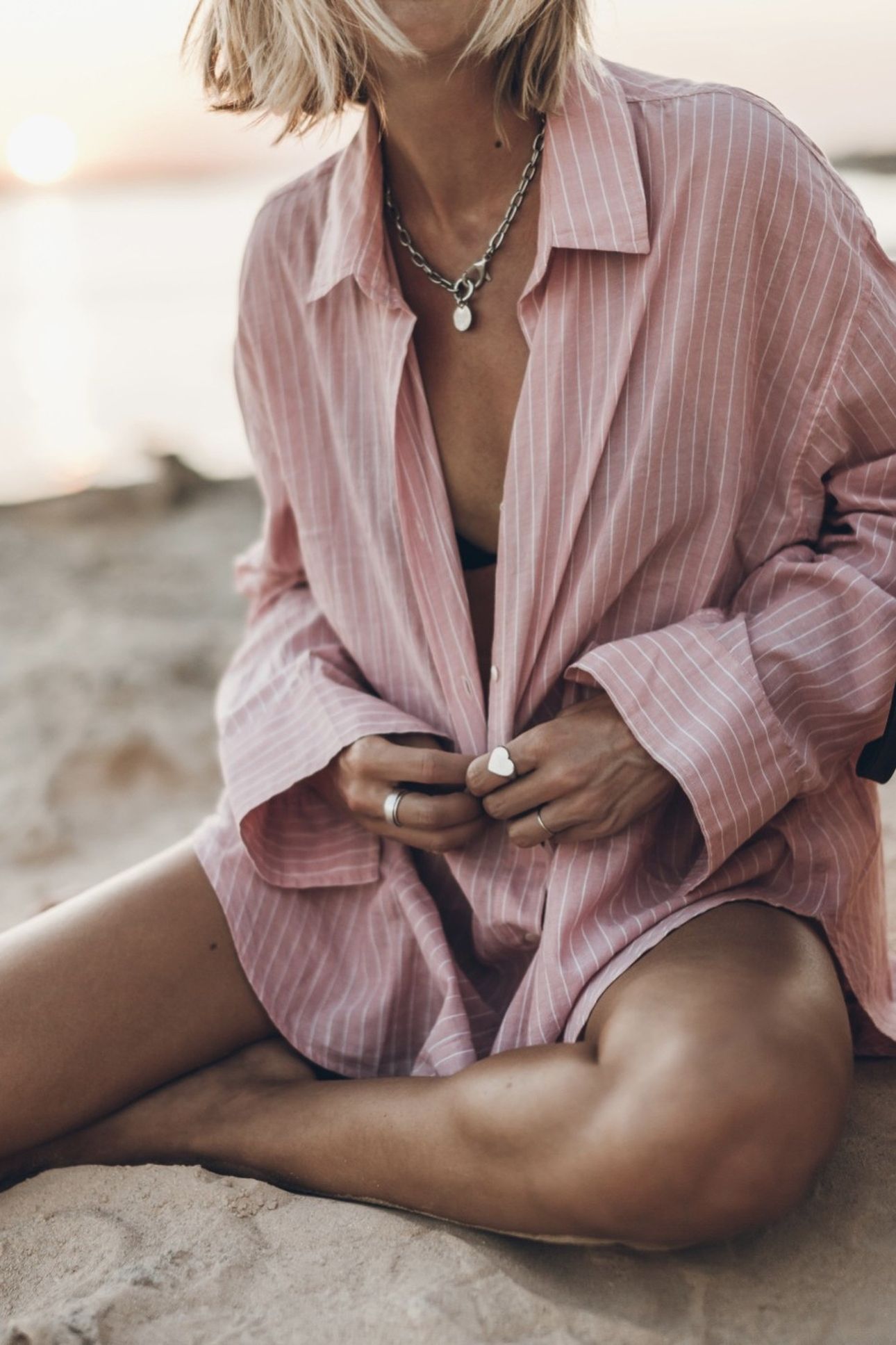 THE PINK STRIPED SHIRT PINK 2