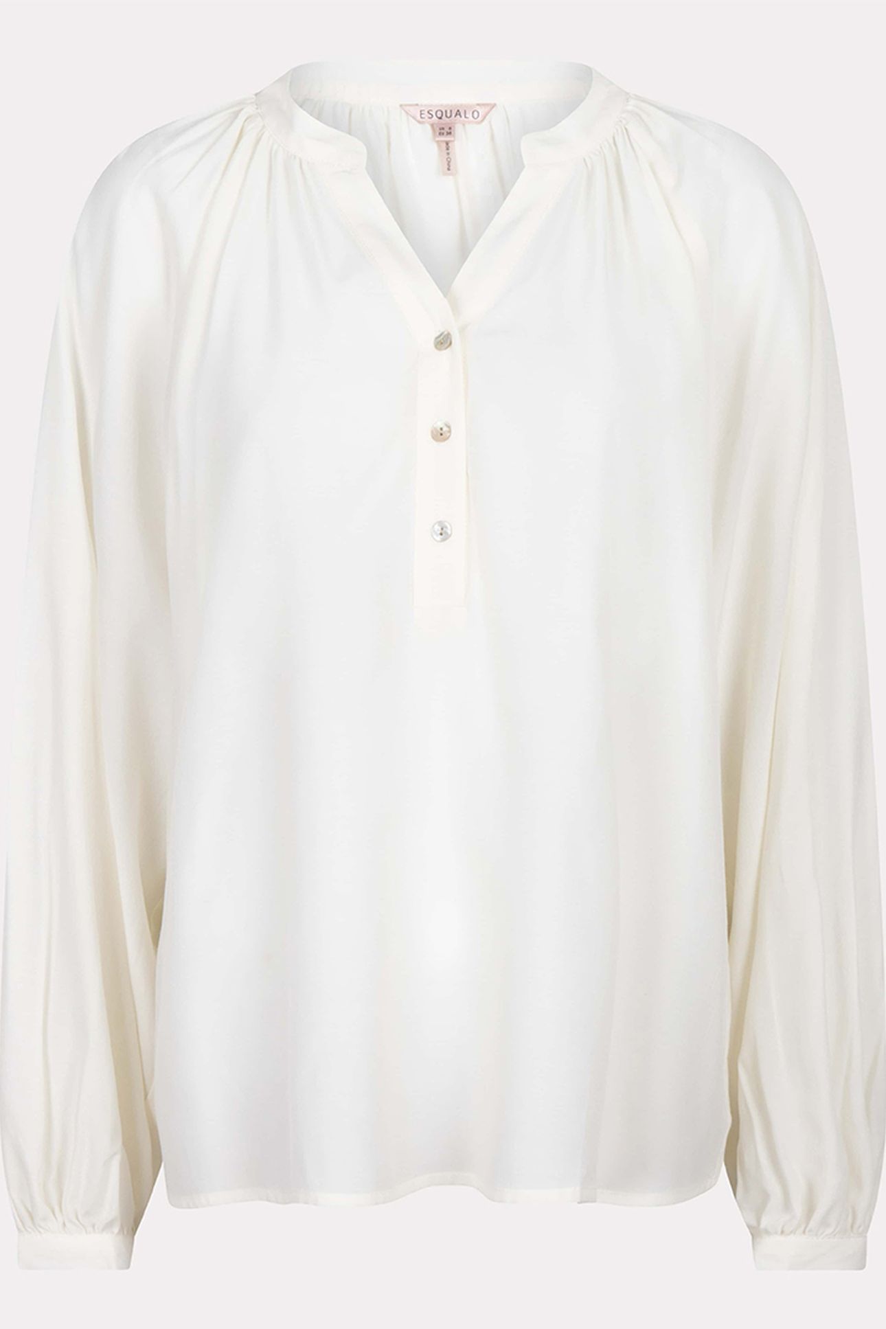 BLOUSE R-NECK RAGLAN OFF WHITE 5