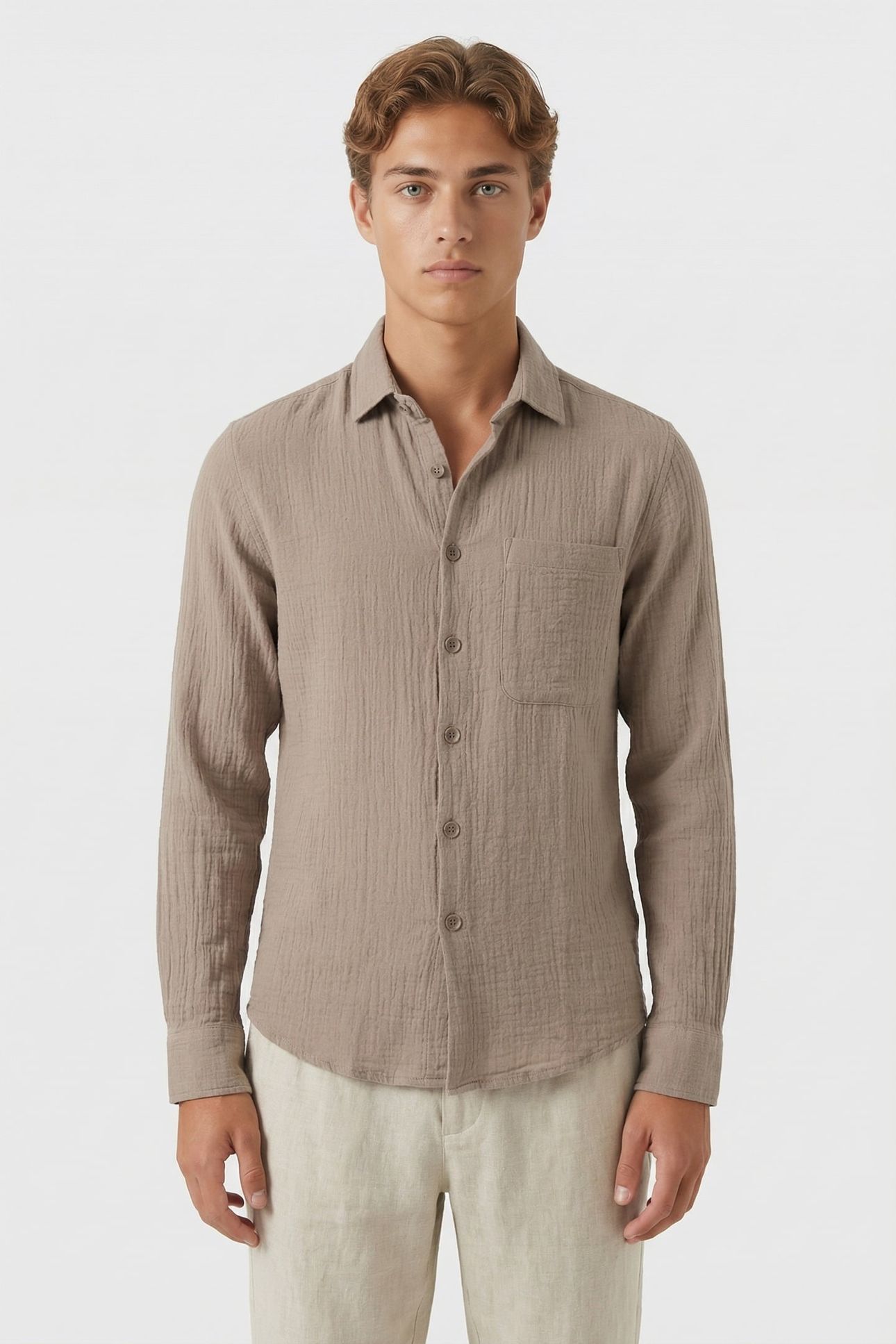 DS-DANDY SHIRT TIMBER WOLF 1