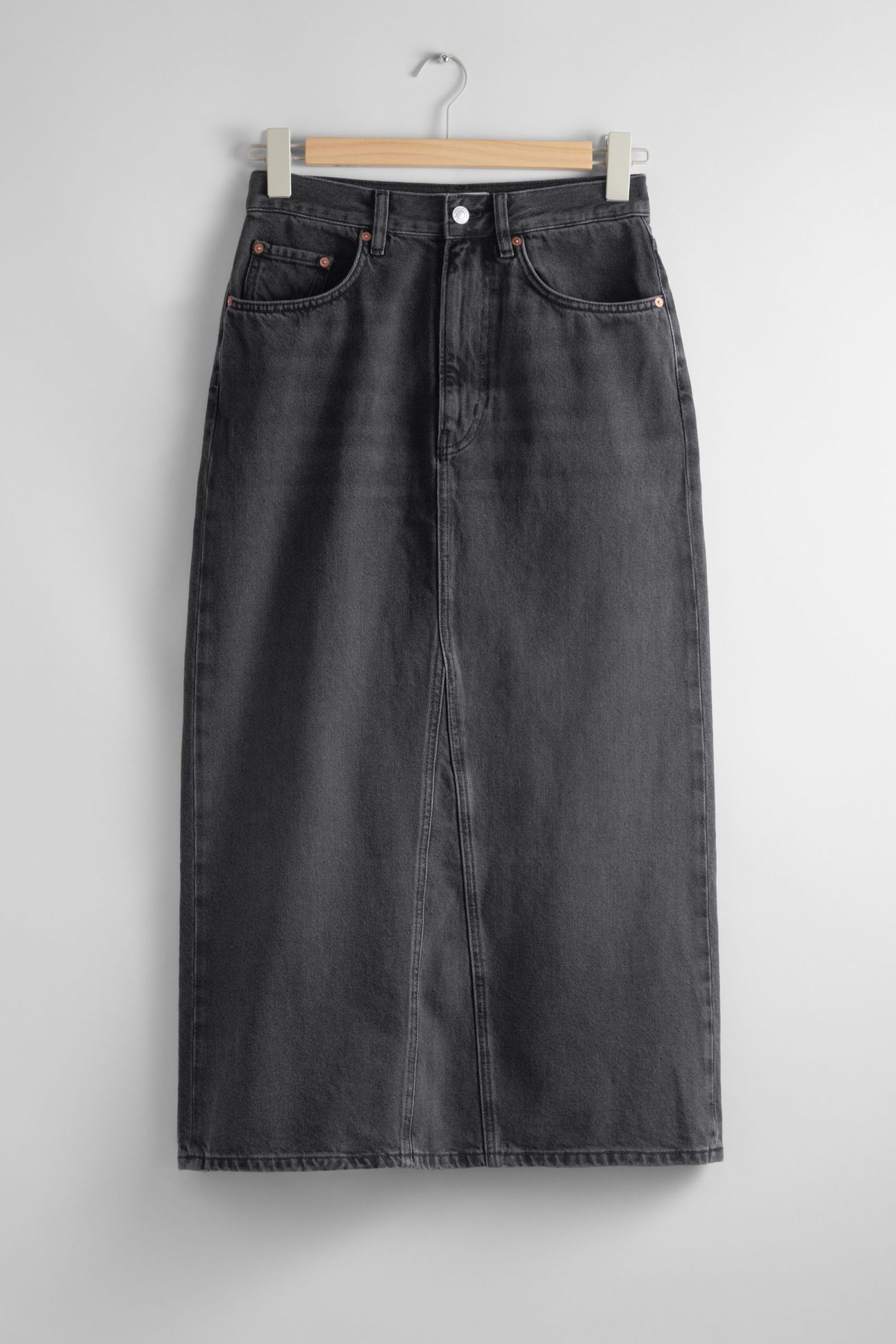 JANA LONG SKIRT BLACK 3