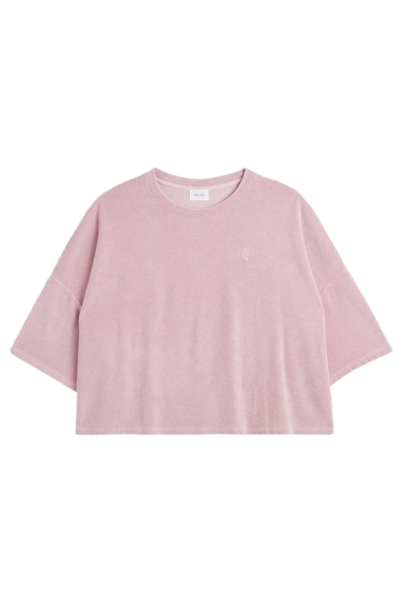 THE PINK TOWELING T-SHIRT PINK 3