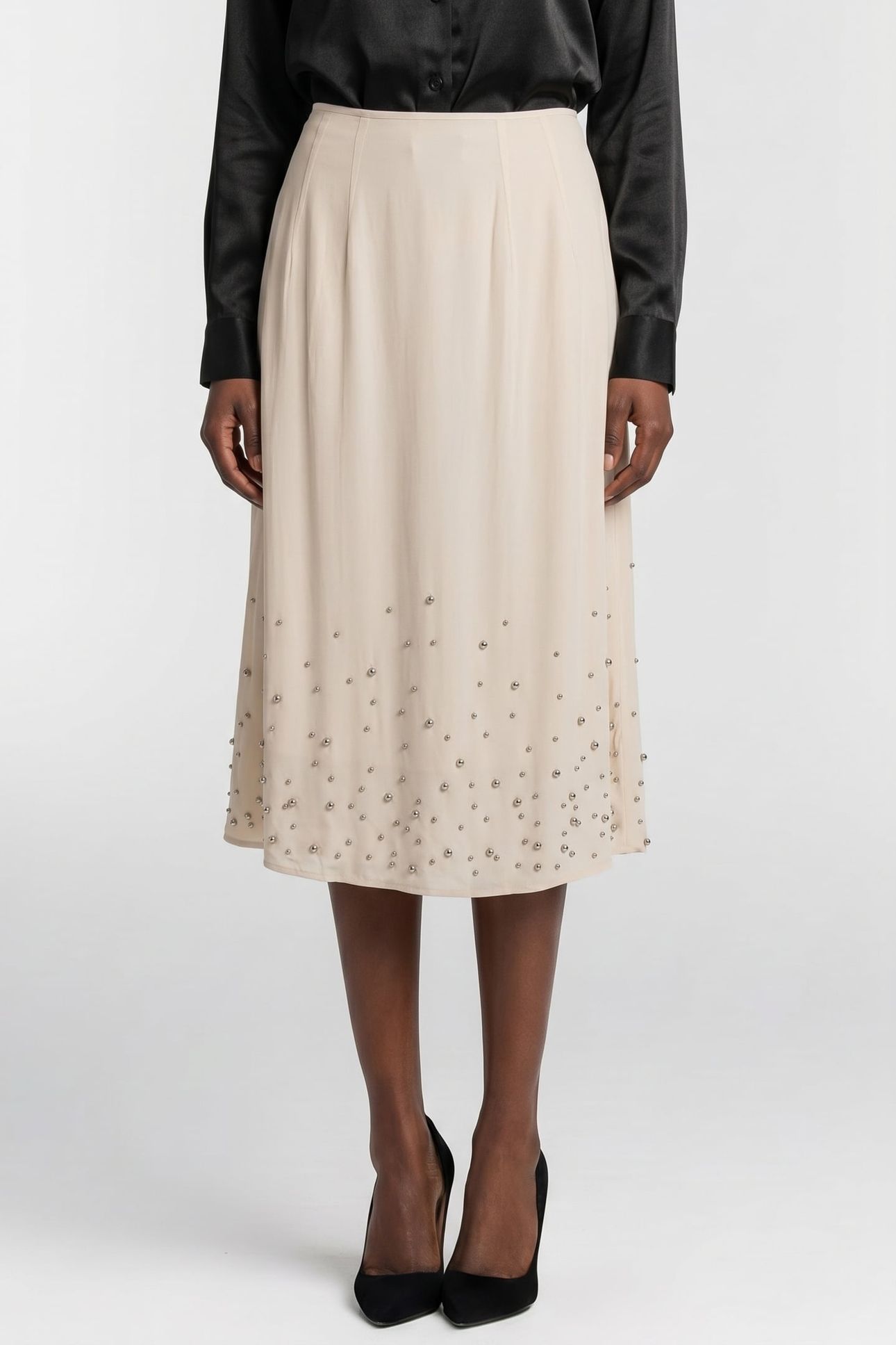 TIA SKIRT BEIGE 1
