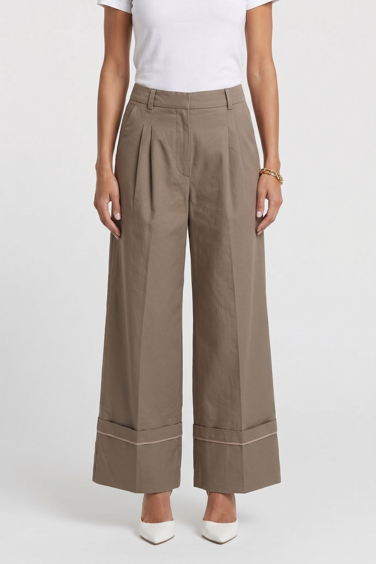 ROSSO TROUSERS BEIGE 1