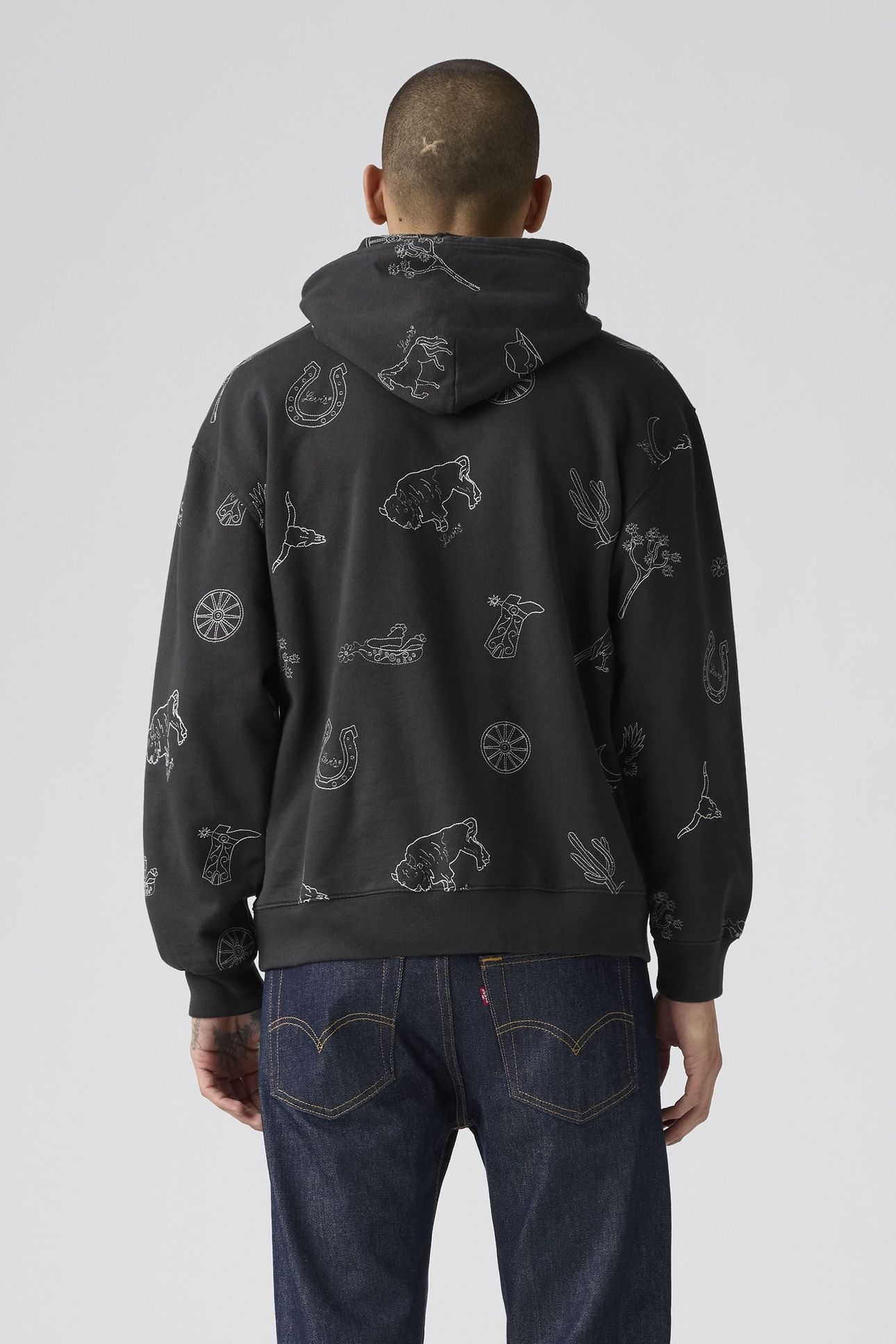 RELAXED GRAPHIC HOODIE 3