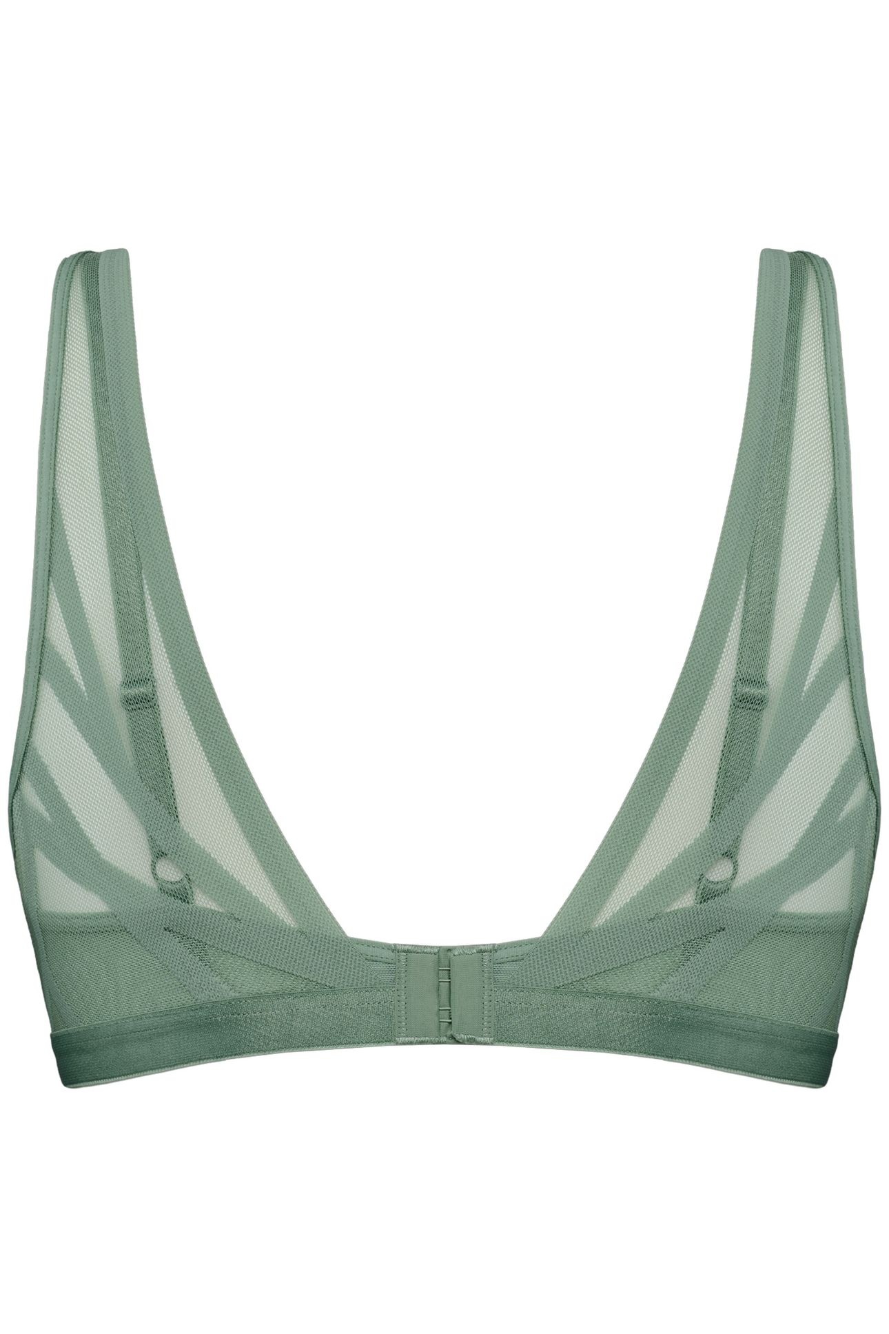 THE ILLUSIONIST BRAPLUNGE BALCONYWIRED PADDED GREEN 4