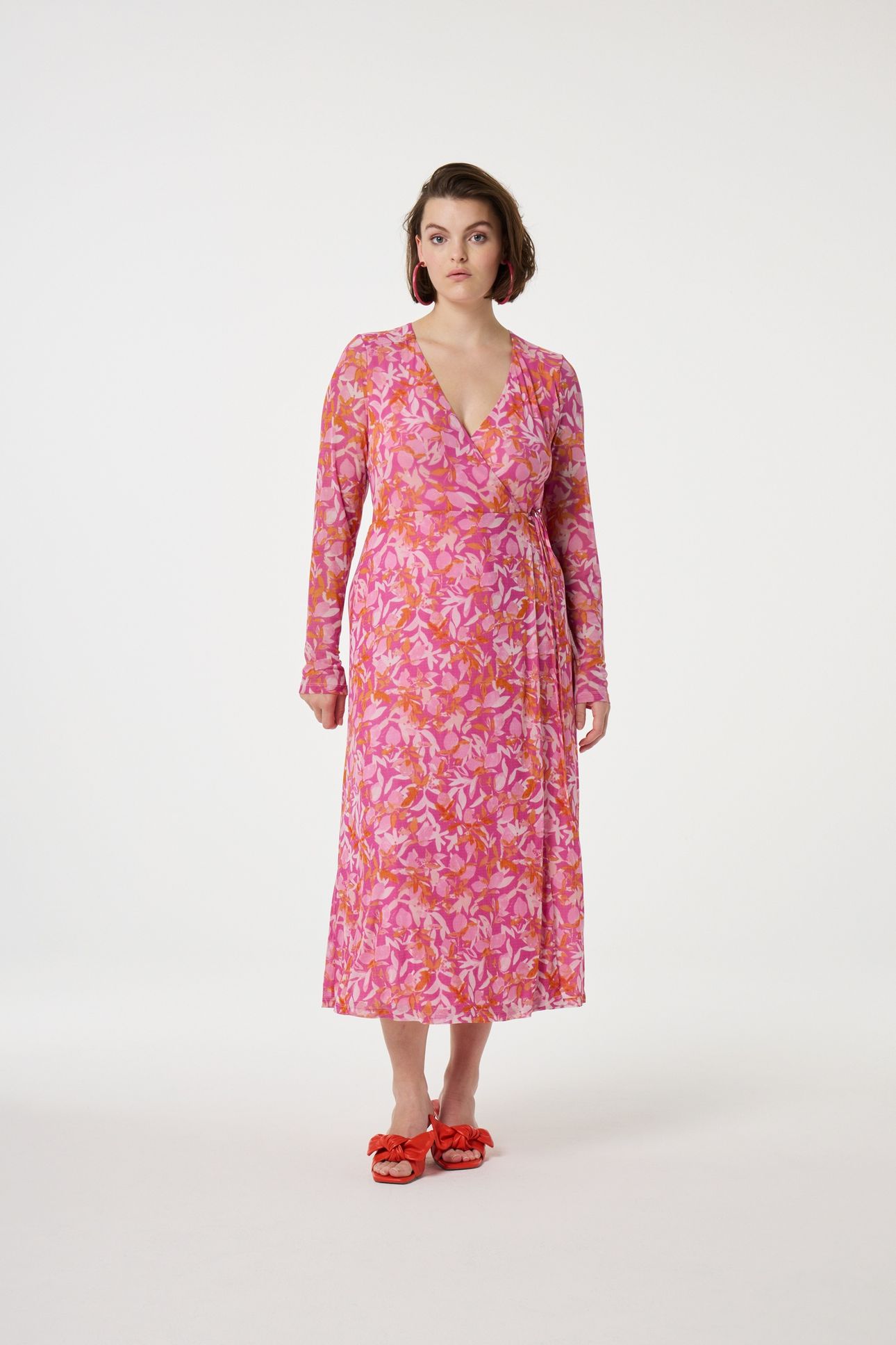 NATTY DRESS PINK GLOW/TANGERINE 1
