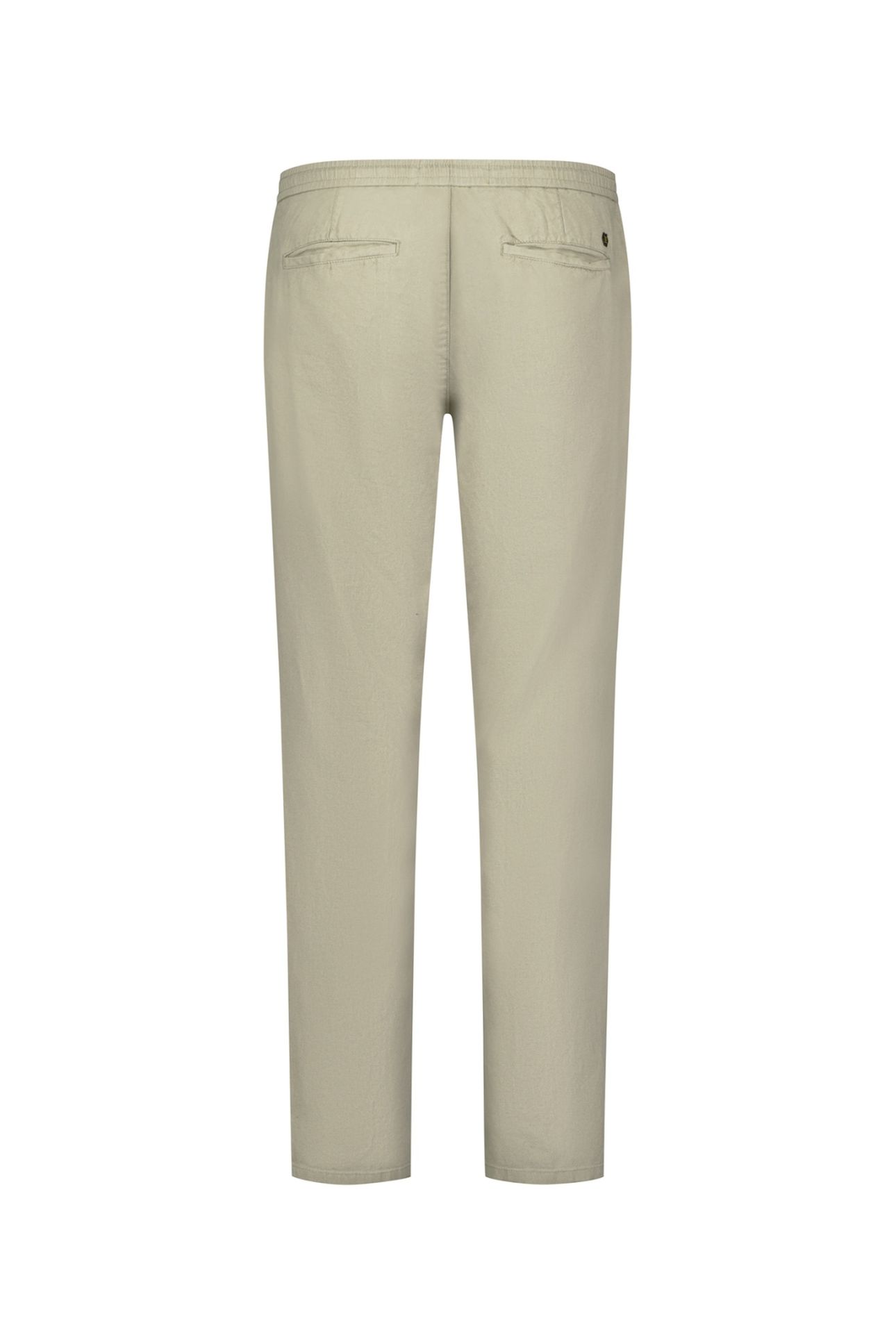 BEACH PANT WITH LINEN GARMENT DYED TAUPE 2