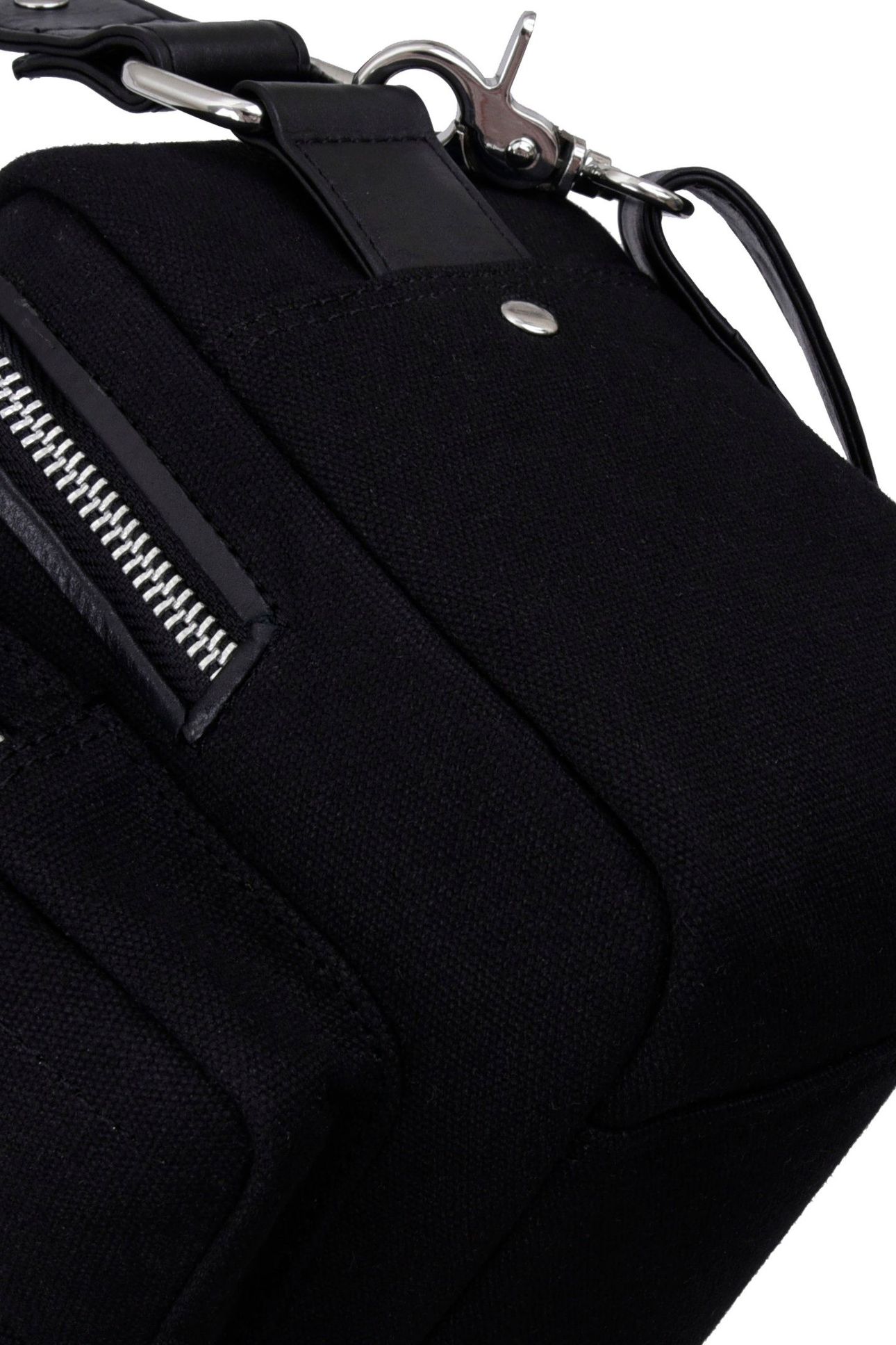 ELLIE RECYCLED CANVAS BLACK 5