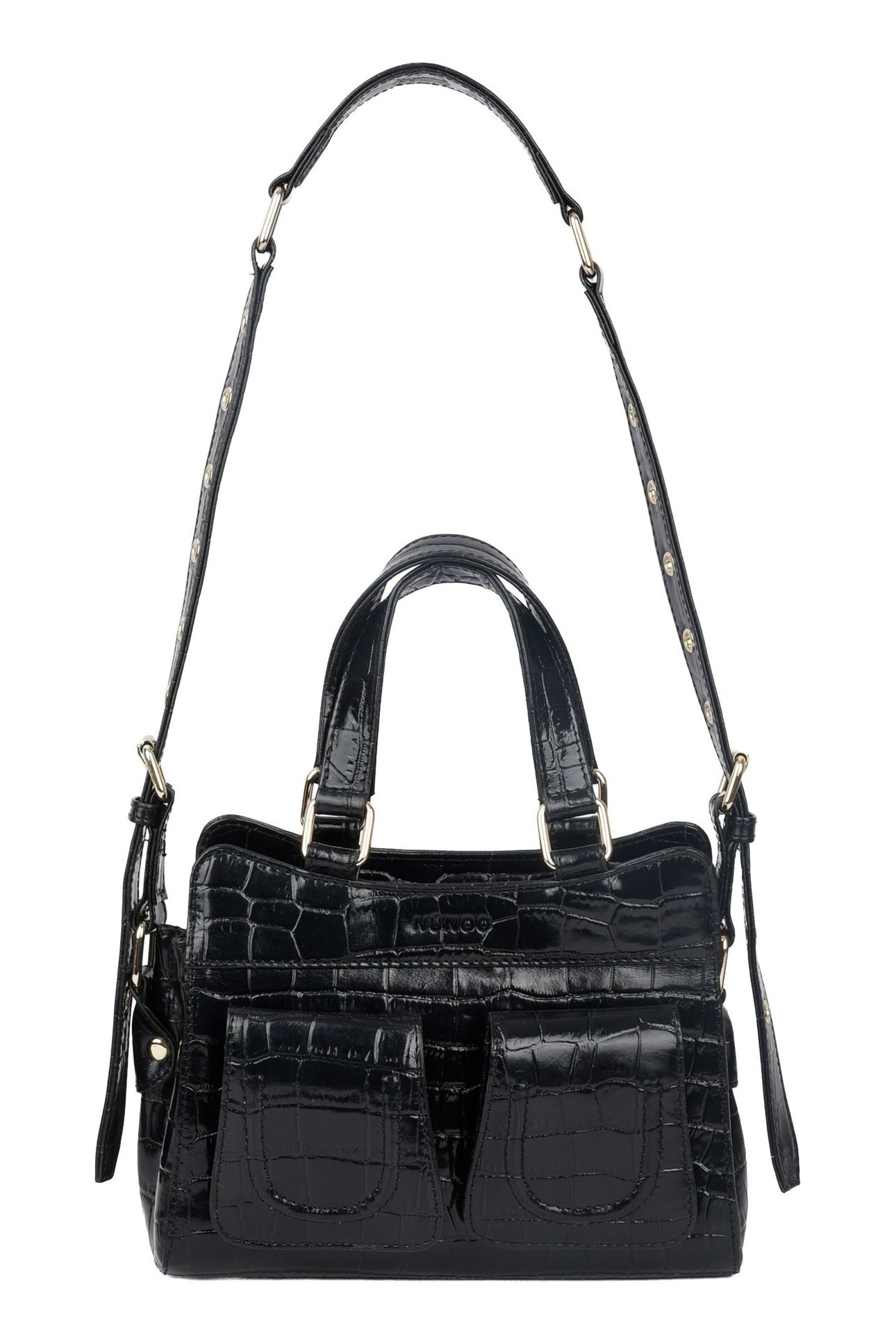 SMALL CHER TEXAS BLACK W. GOLD 1