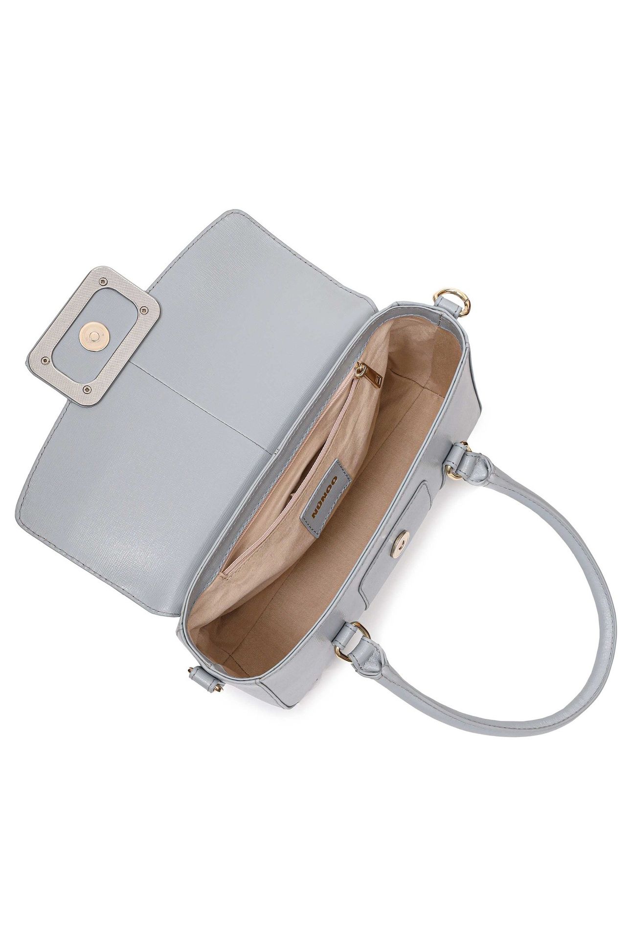 SMALL MAGGIE ICON FLORENCE LIGHT GREY W. GOLD 4