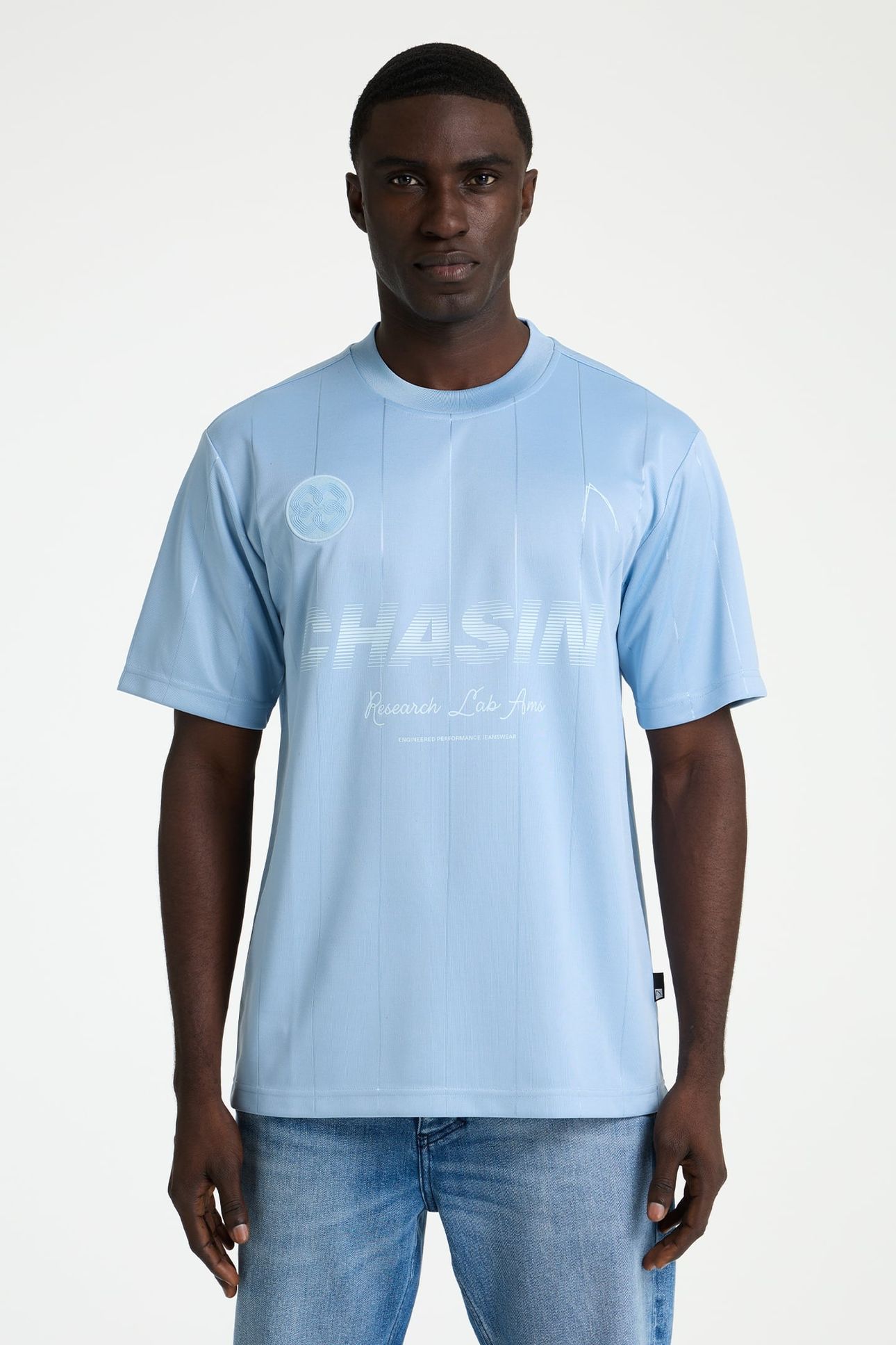 STADIUM T-SHIRT SHORT SLEEVE S. CHAMBRAY 1