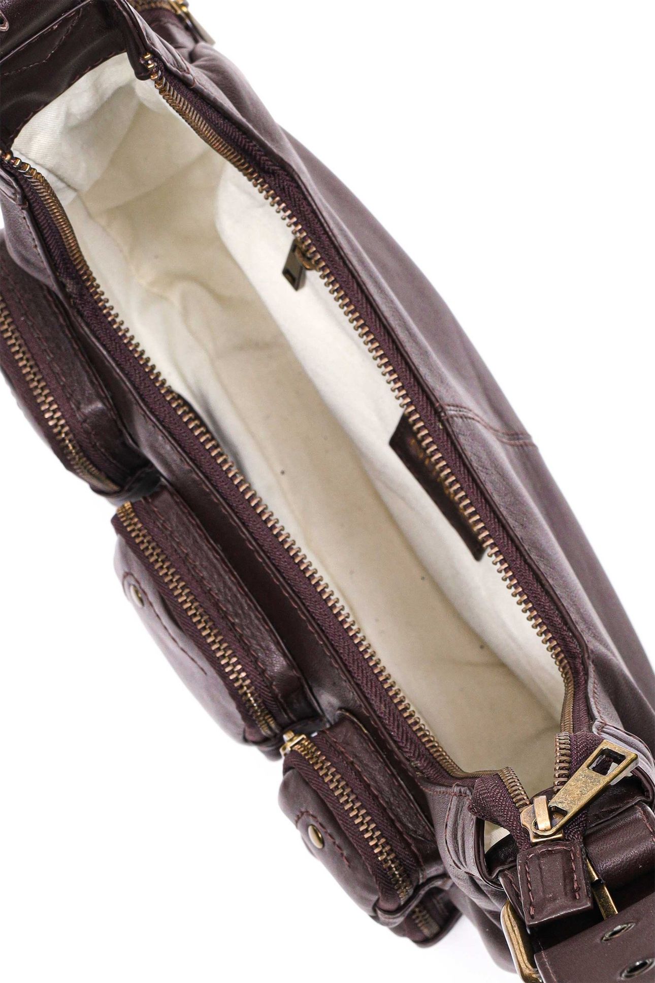 SALLY SMALL POCKET SHEEP BROWN W. GOLD 4