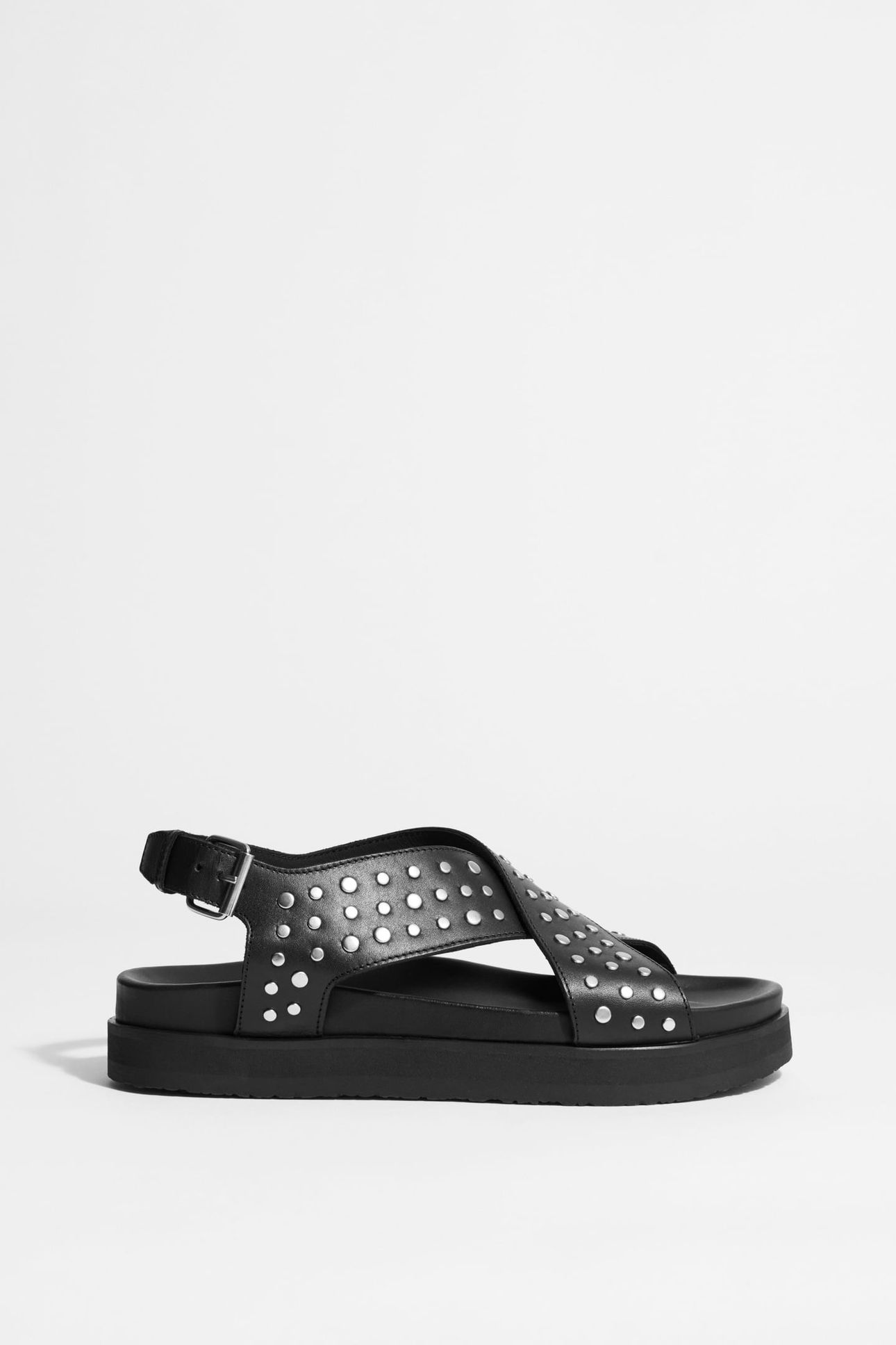 SUSANNE SUMMER FLAT DECO BLACK 1