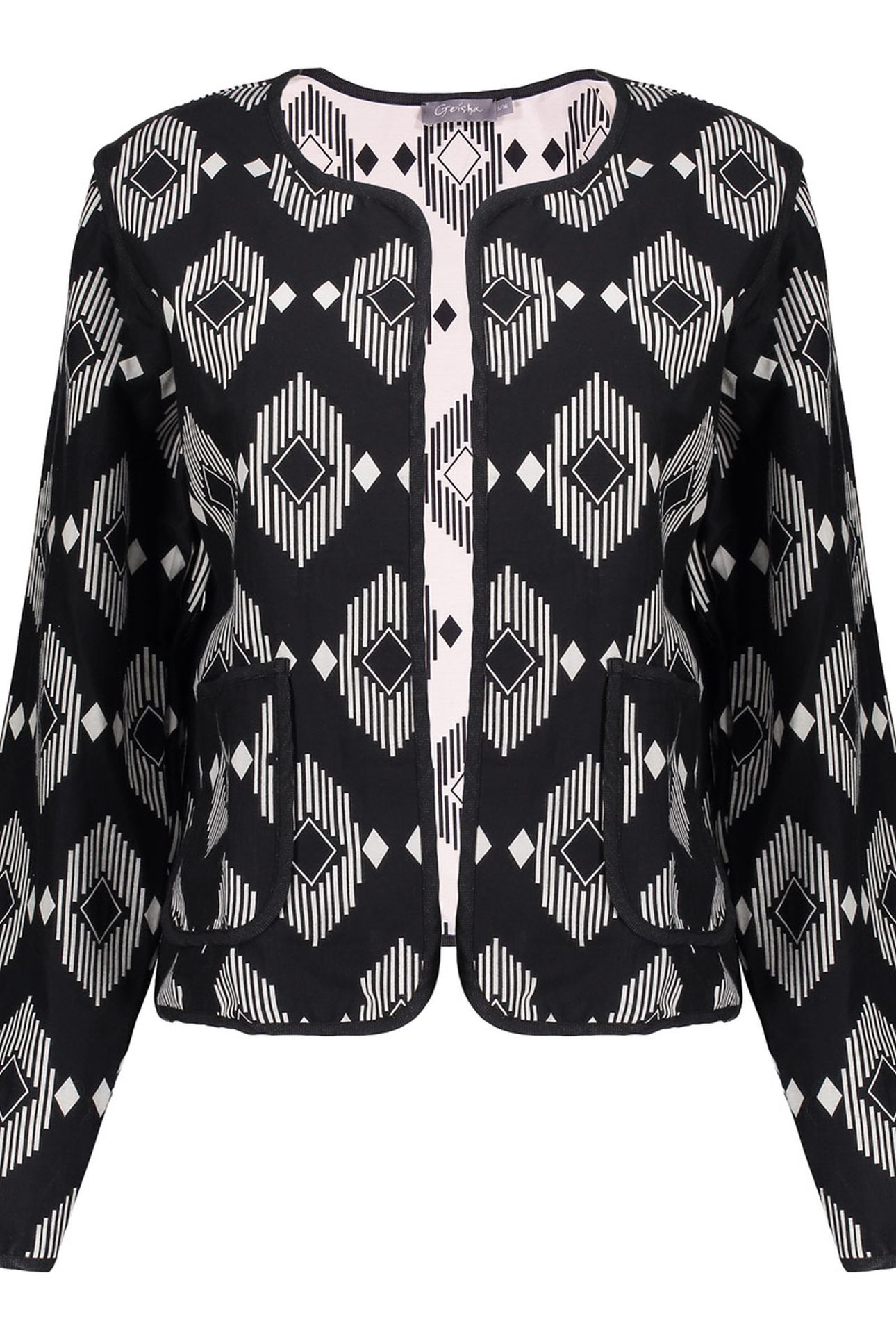 VEST BLACK/ECRU 1