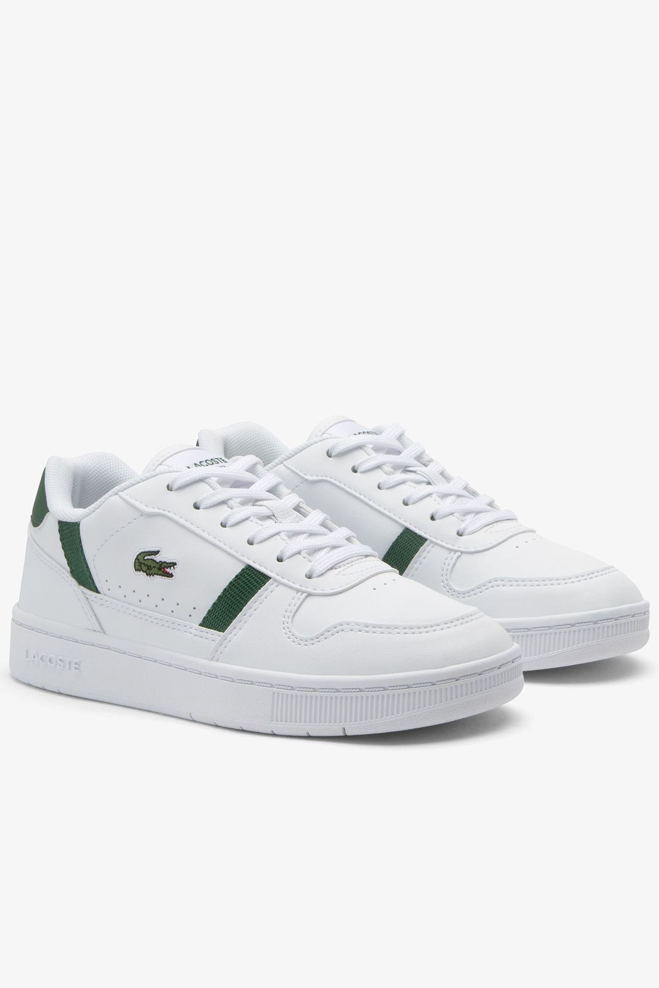 KIDS T-CLIP SET SNEAKER WHITE/DARK GREEN 2